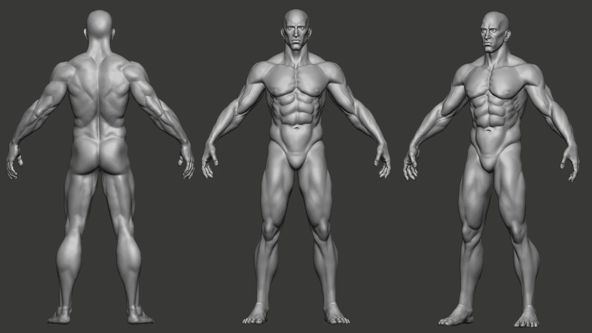 Superhero 3D Base Mesh