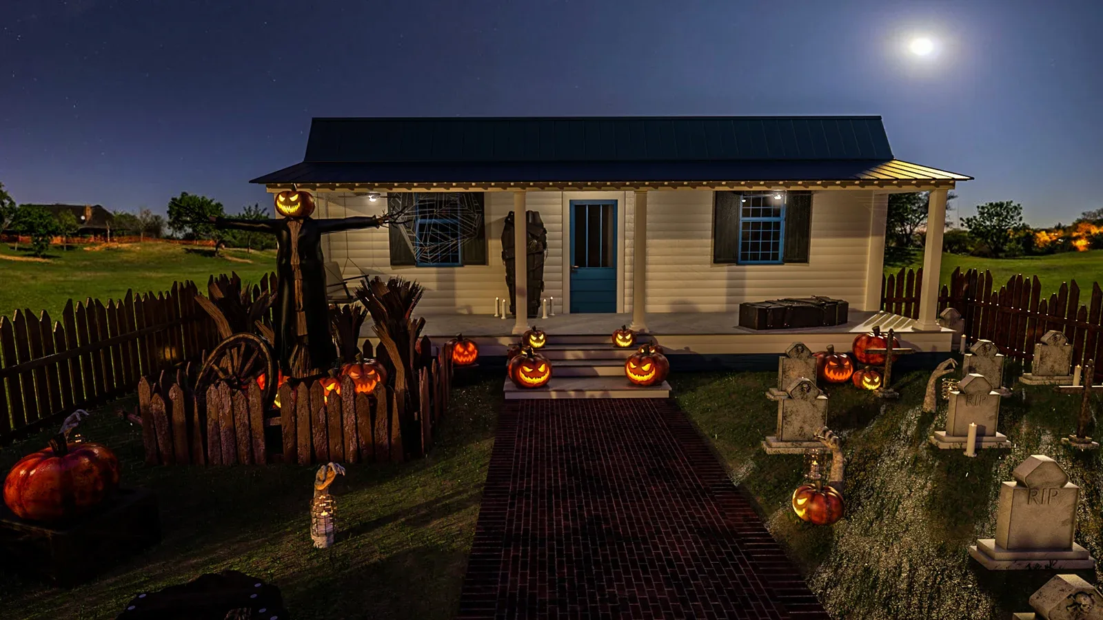 Halloween Porch