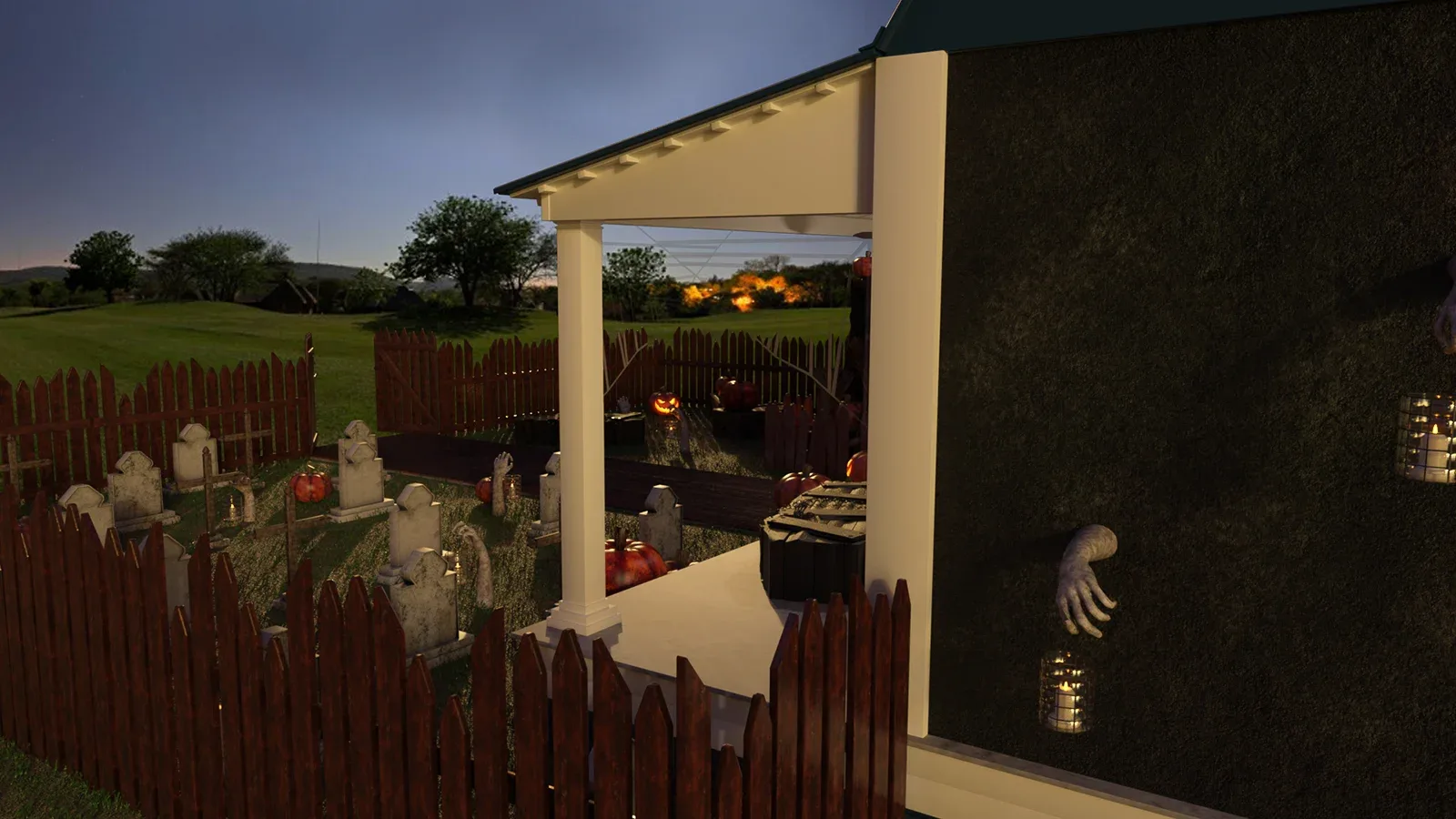 Halloween Porch