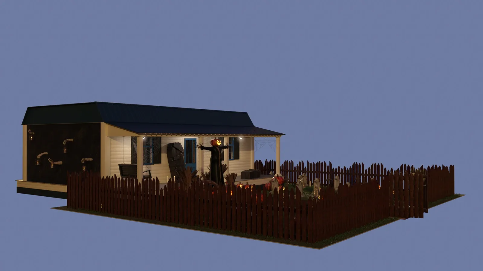 Halloween Porch