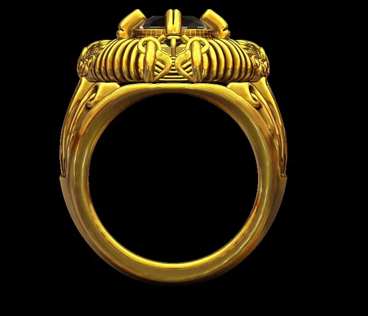 Oval Diamond  Ornament Ring