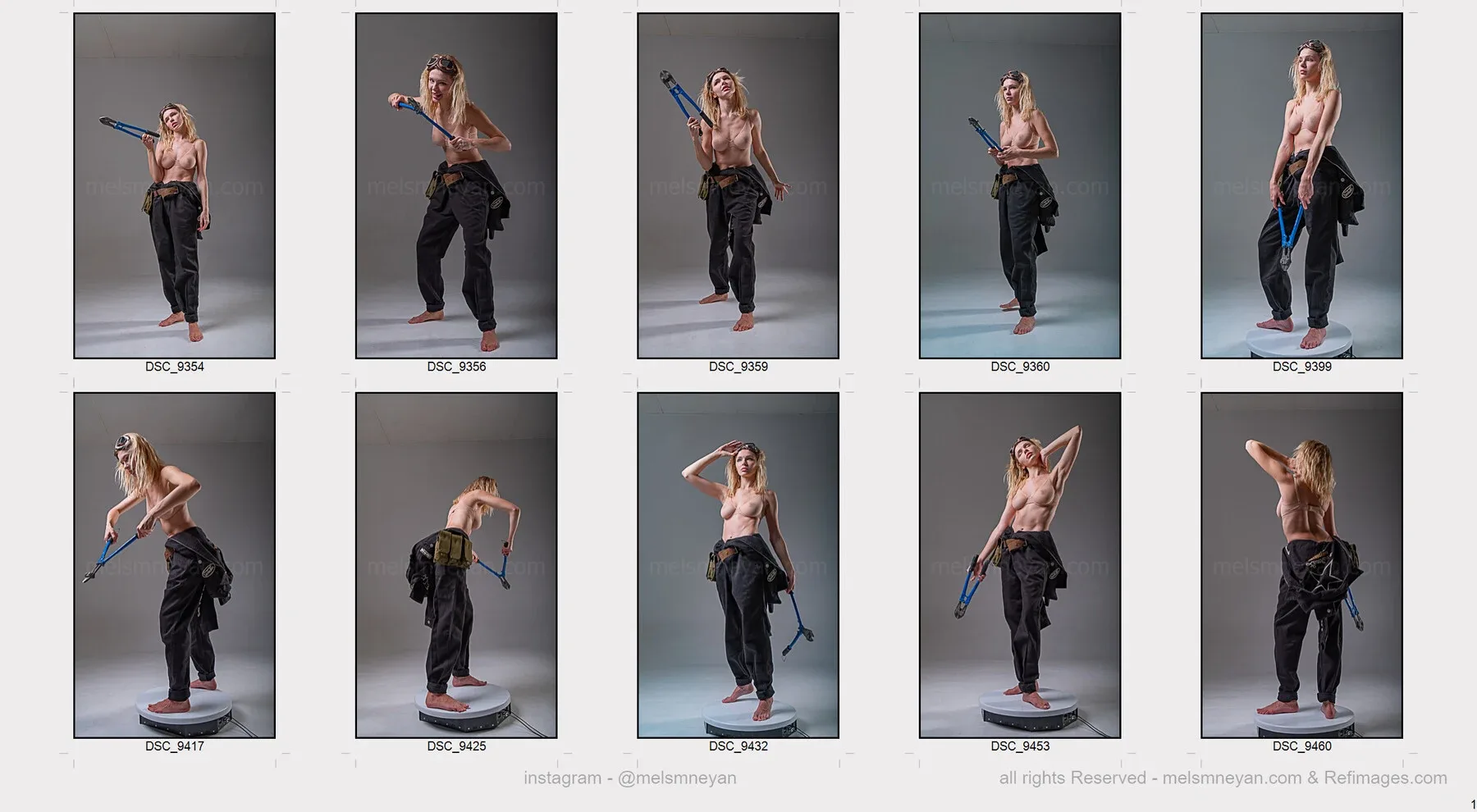 Mech Girl 1100+ Photo References inspired by Machine Kriger