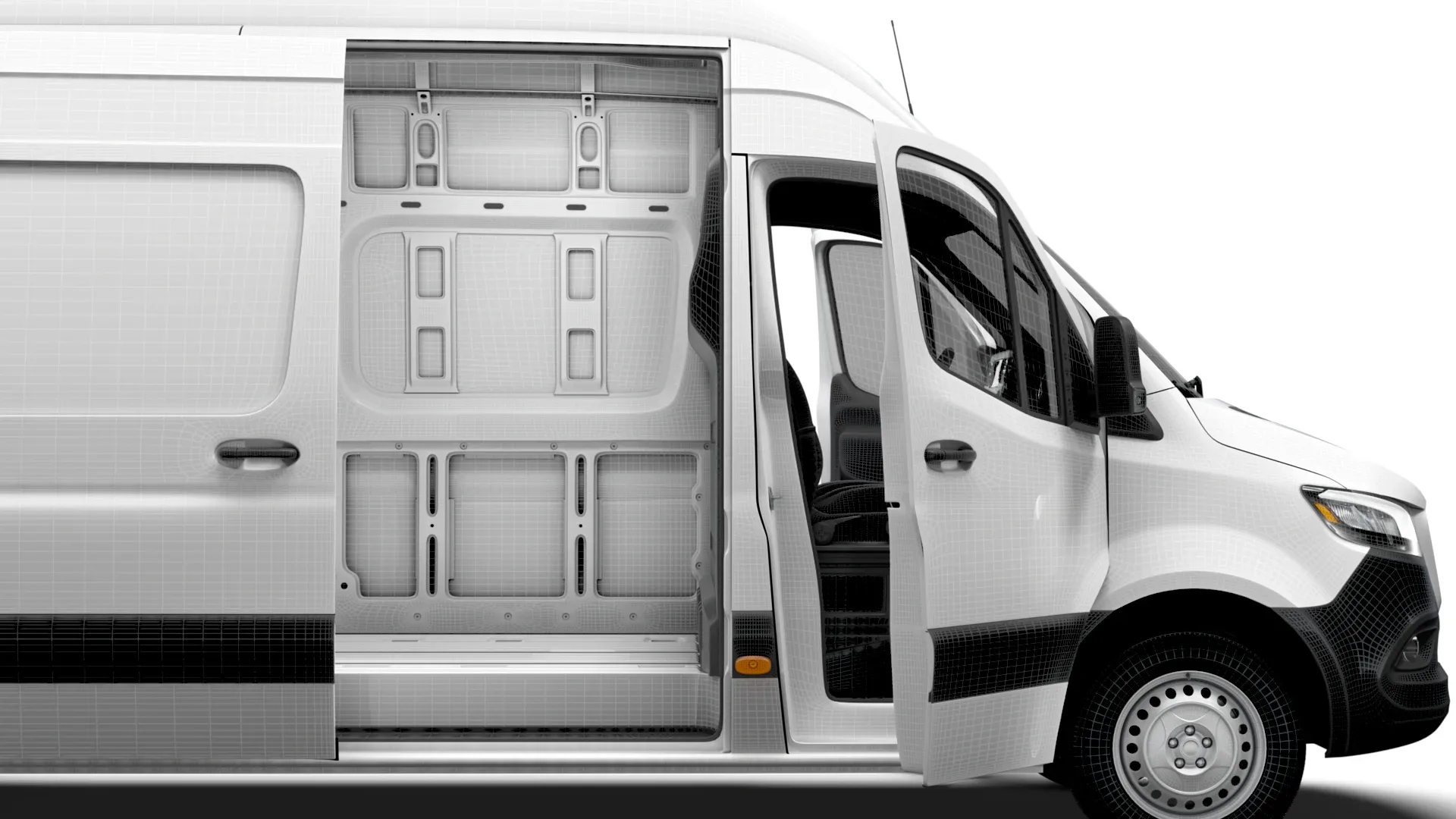 Freightliner Sprinter L4H3 RWD HQ Interior 2024