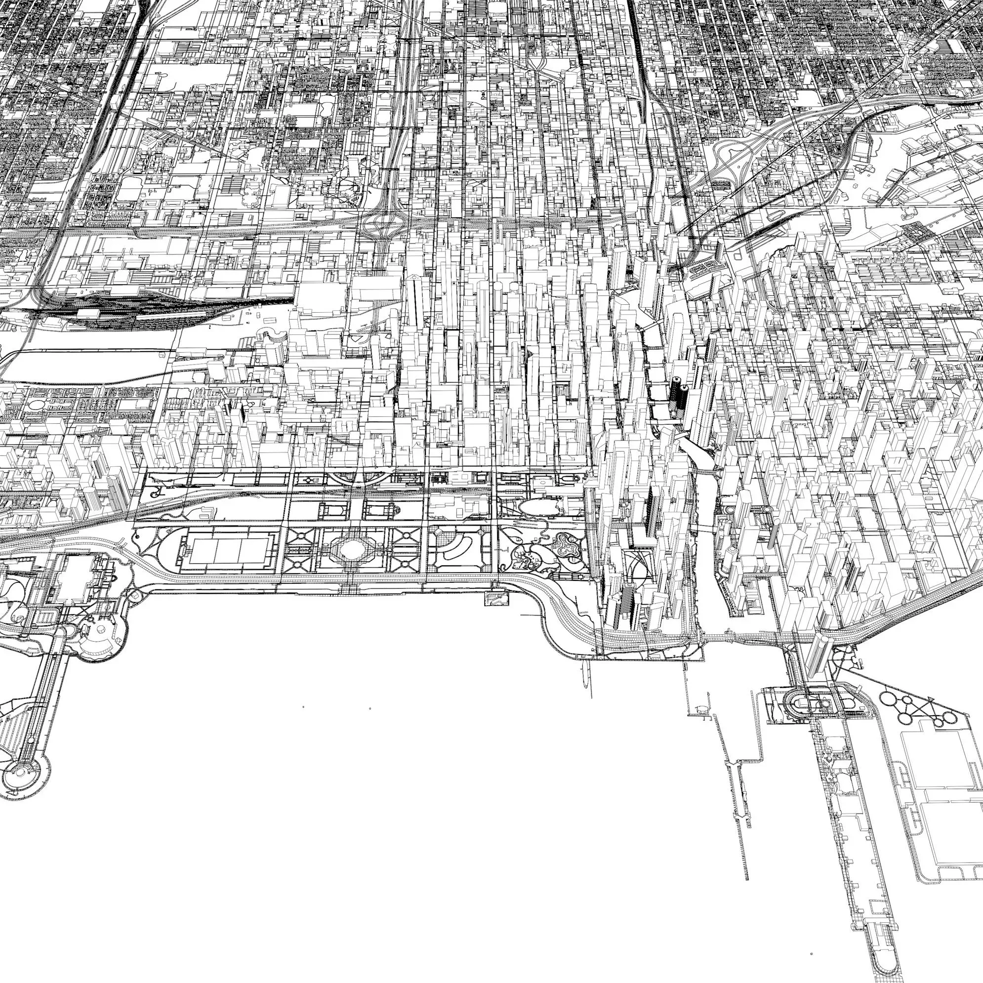 Chicago USA - city and urban