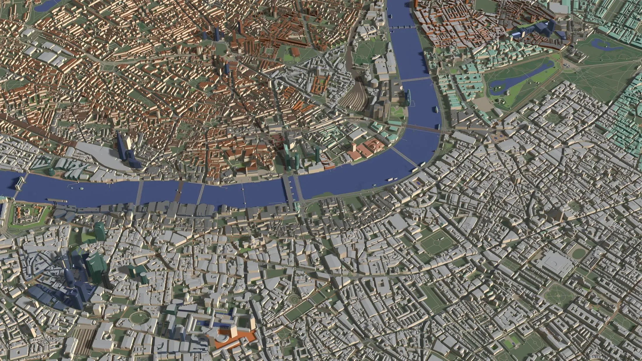 London England - city and urban