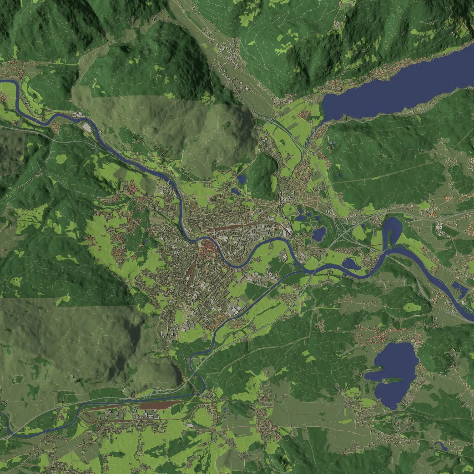 Villach Austria - city and urban