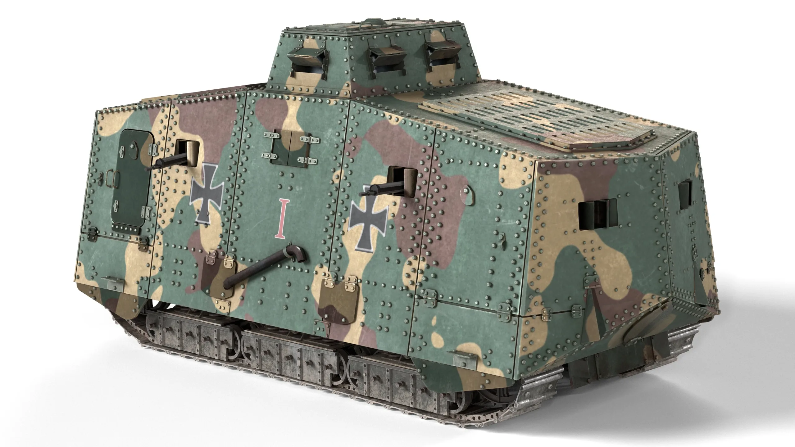 5 Military Vehicles Collection v13