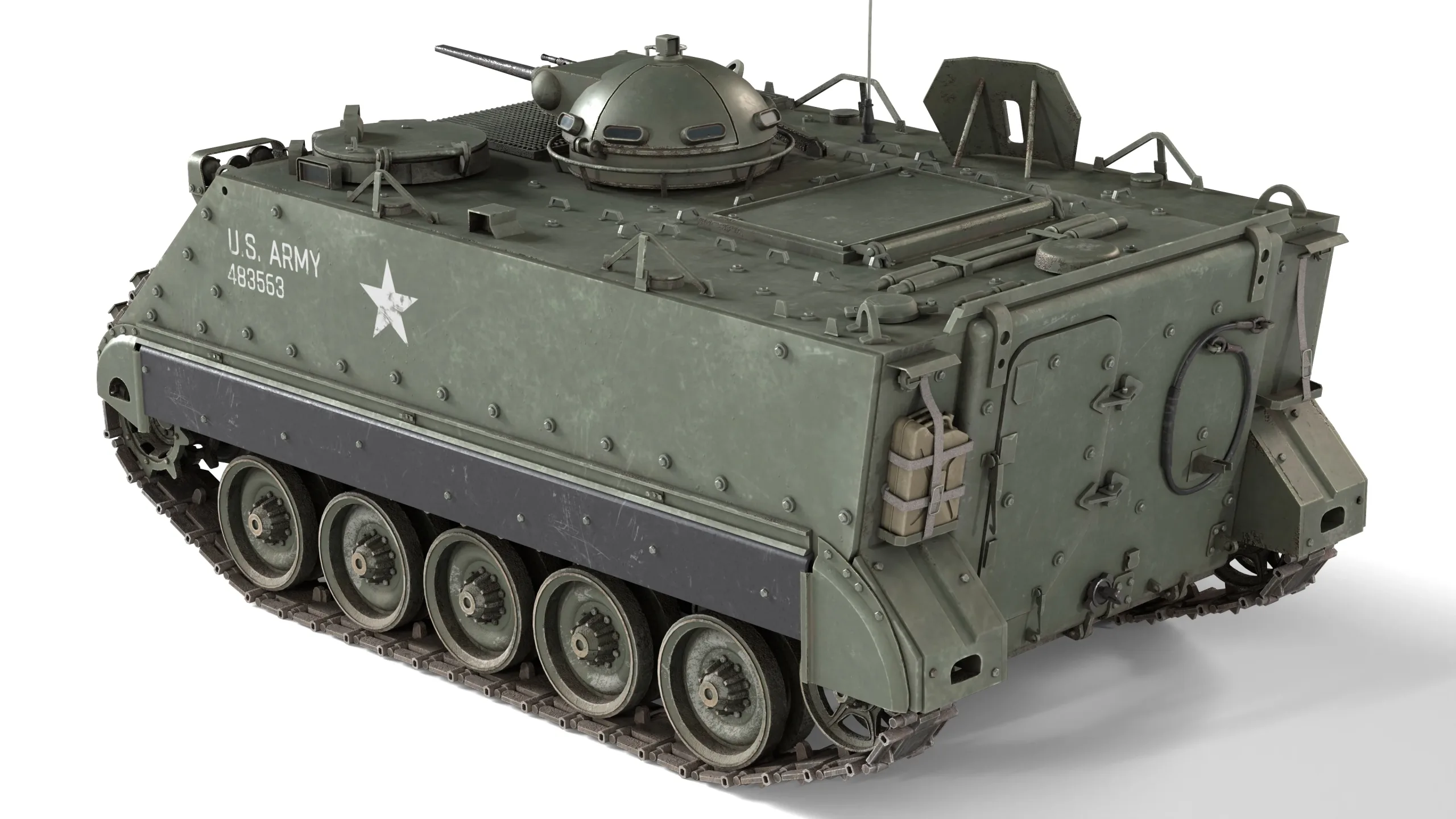 5 Military Vehicles Collection v13