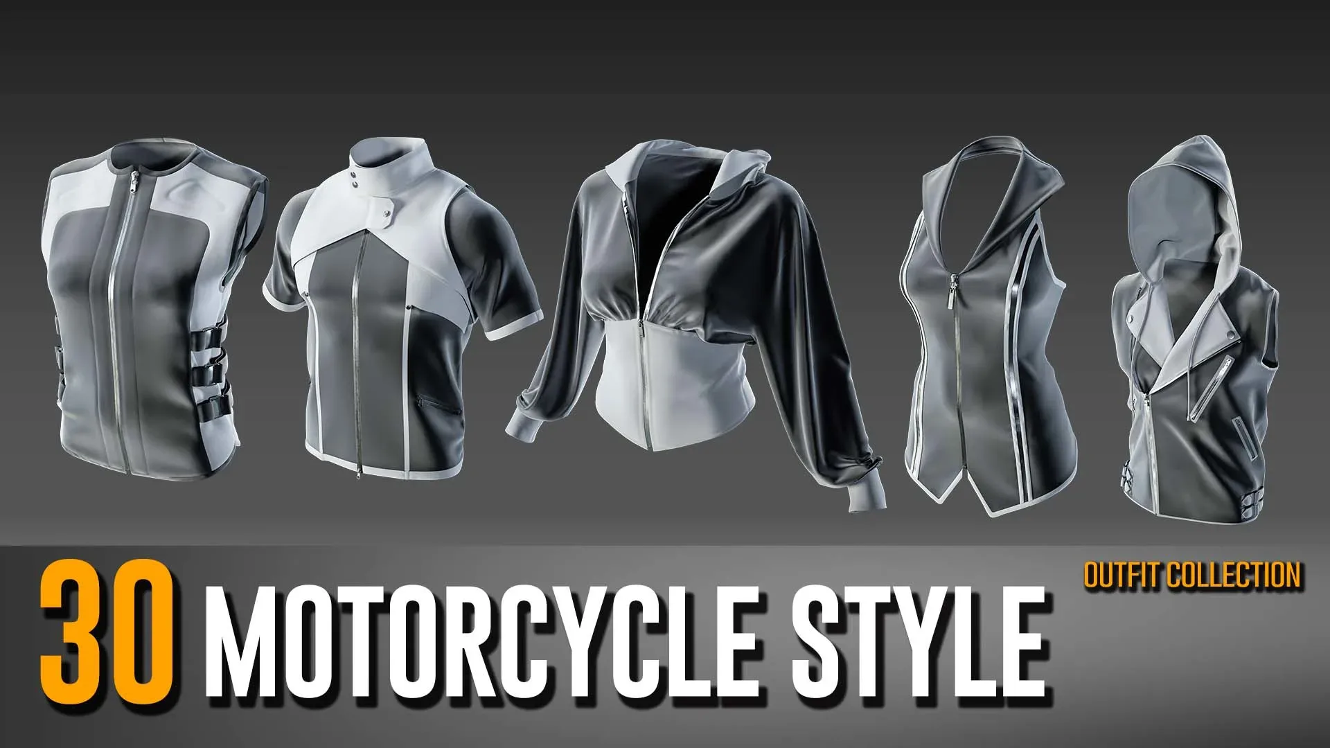 30 Motorcycle Style Wear Collection for Men and Women- VOL 18