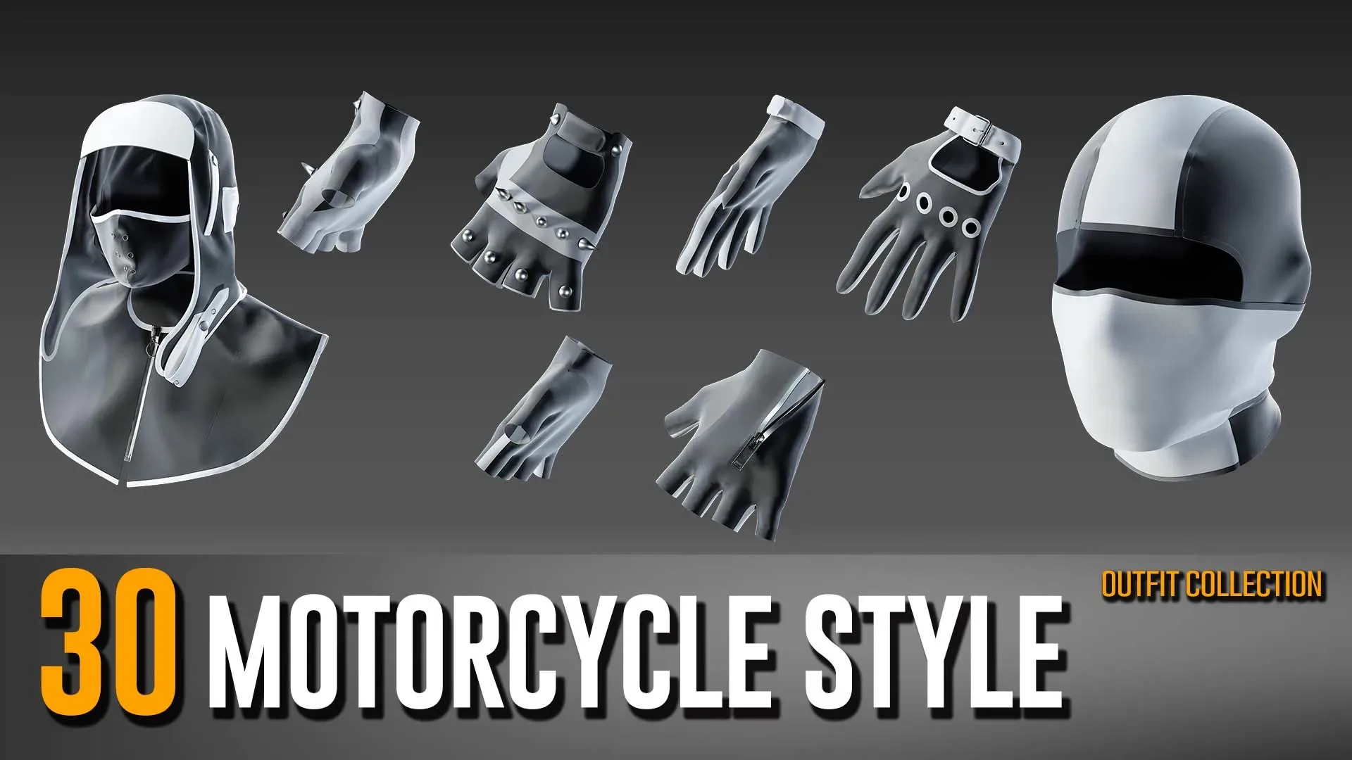 30 Motorcycle Style Wear Collection for Men and Women- VOL 18