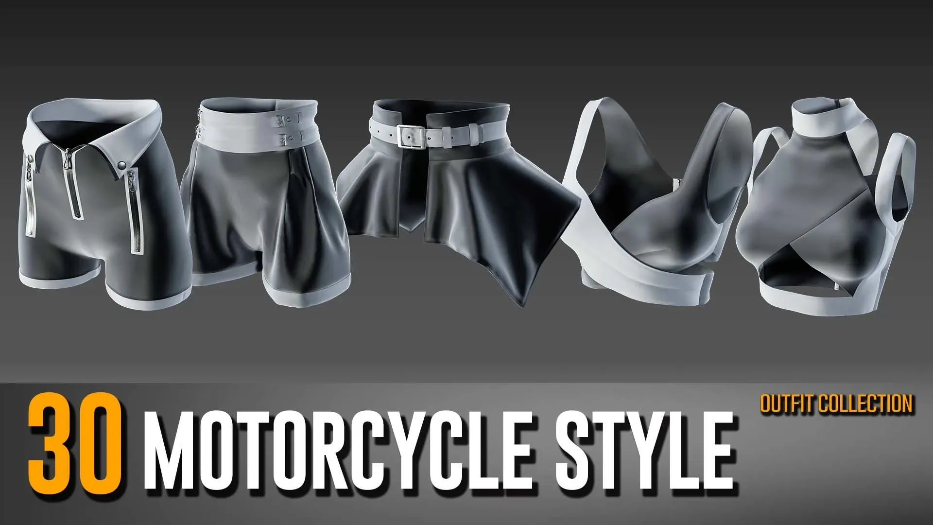 30 Motorcycle Style Wear Collection for Men and Women- VOL 18