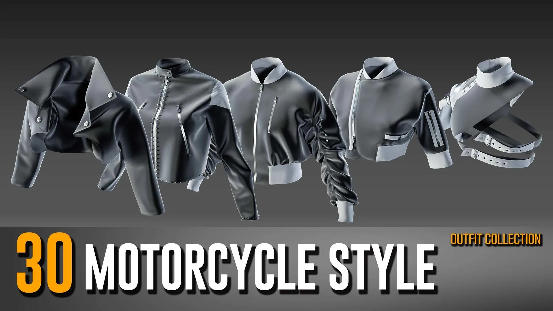 30 Motorcycle Style Wear Collection for Men and Women- VOL 18