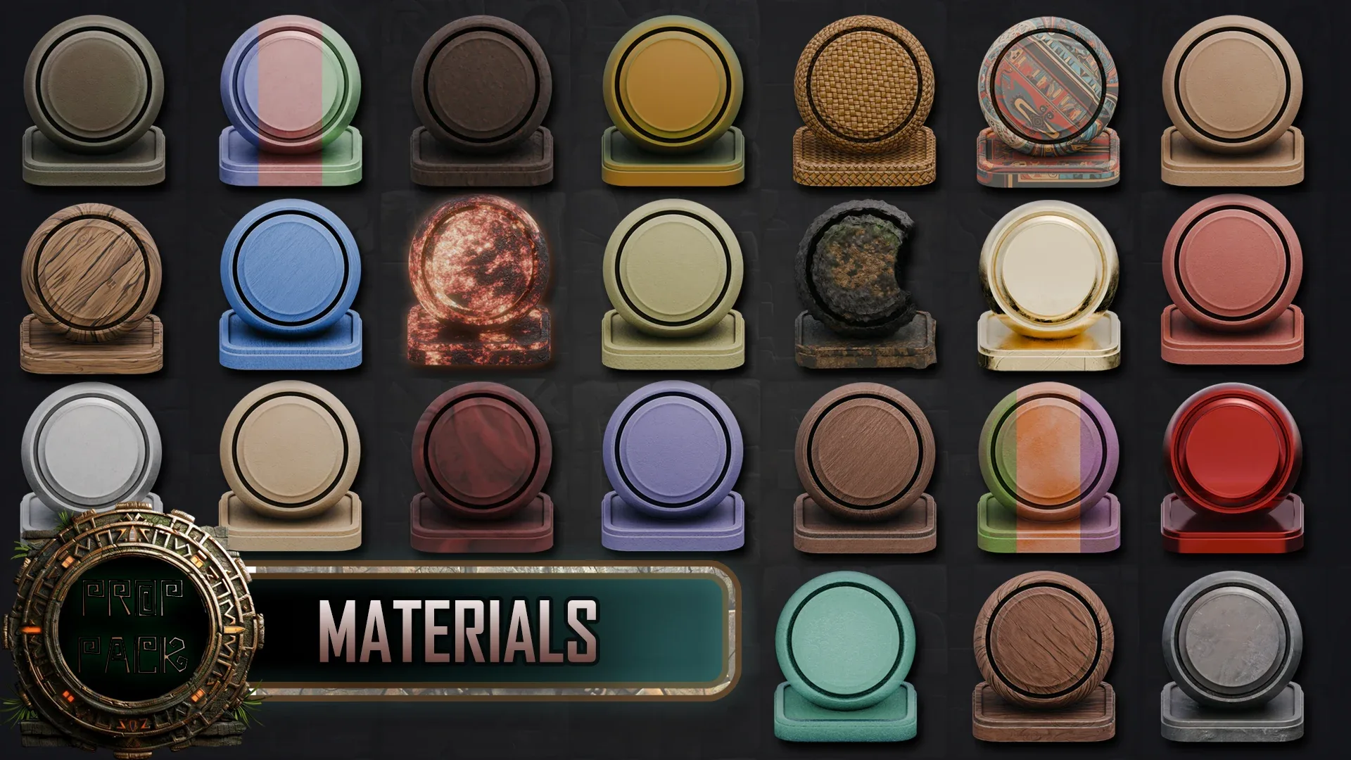 Blender Aztec Jungle Temple 3D Modular Pack