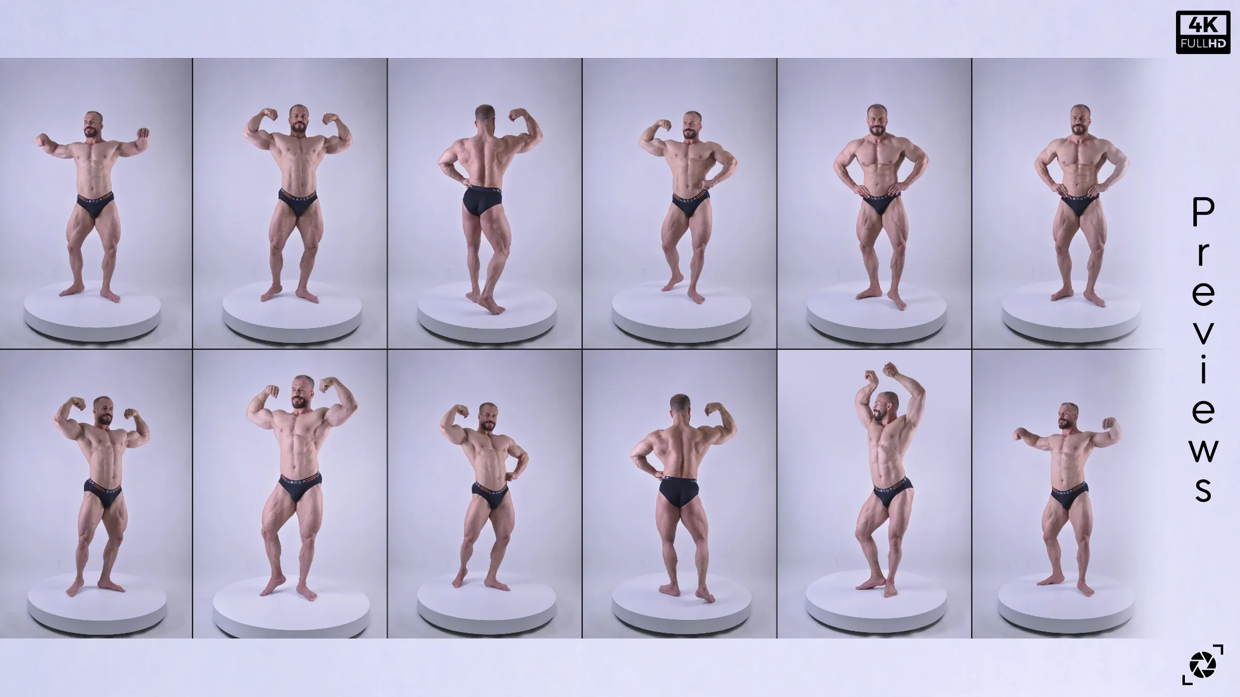 +730 Muscular Man References Pictures - Vol 03