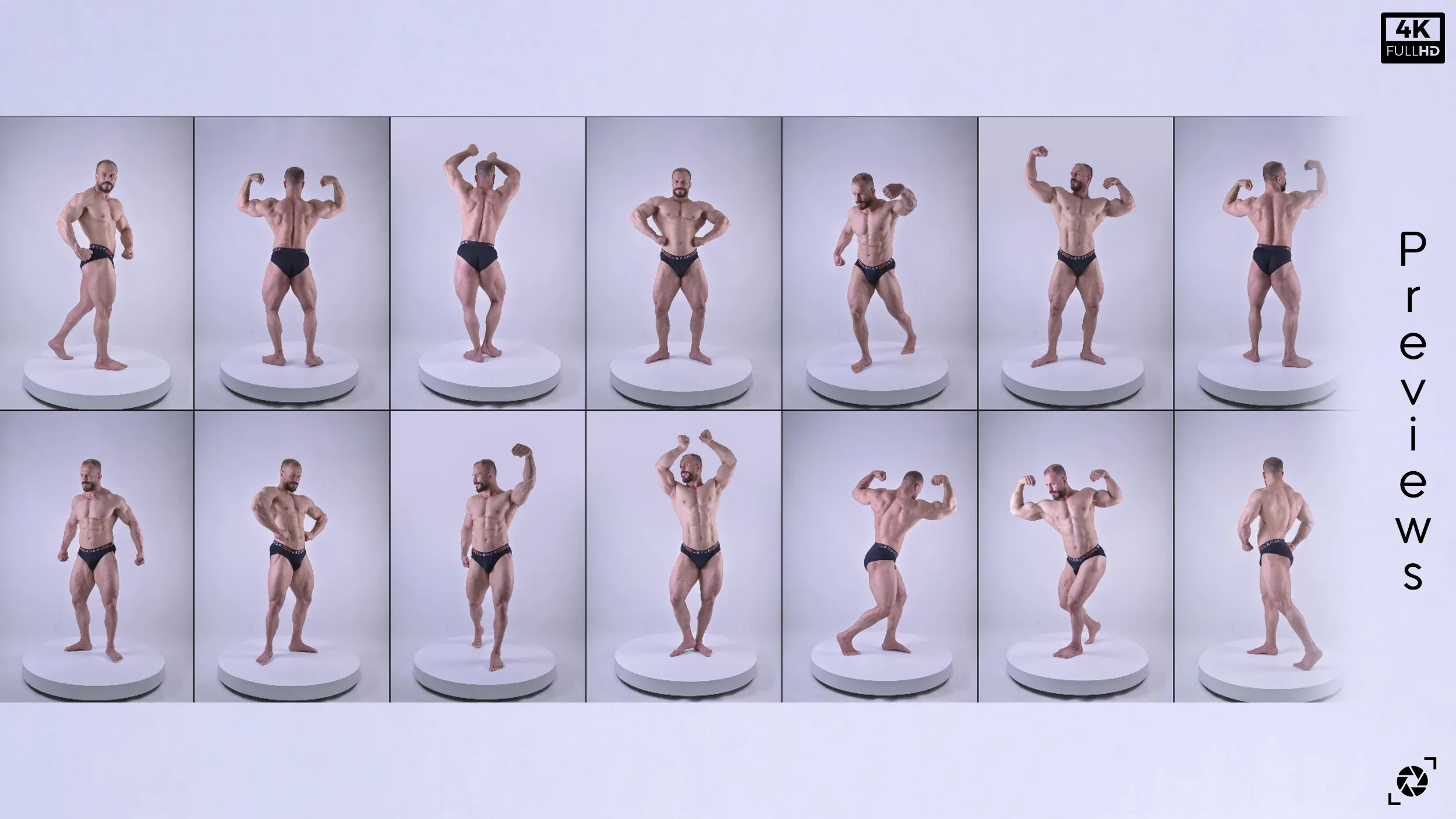 +730 Muscular Man References Pictures - Vol 03