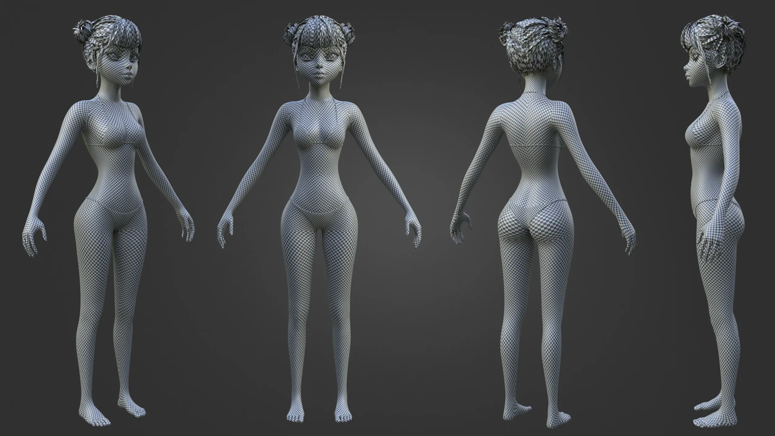 Female cartoon character