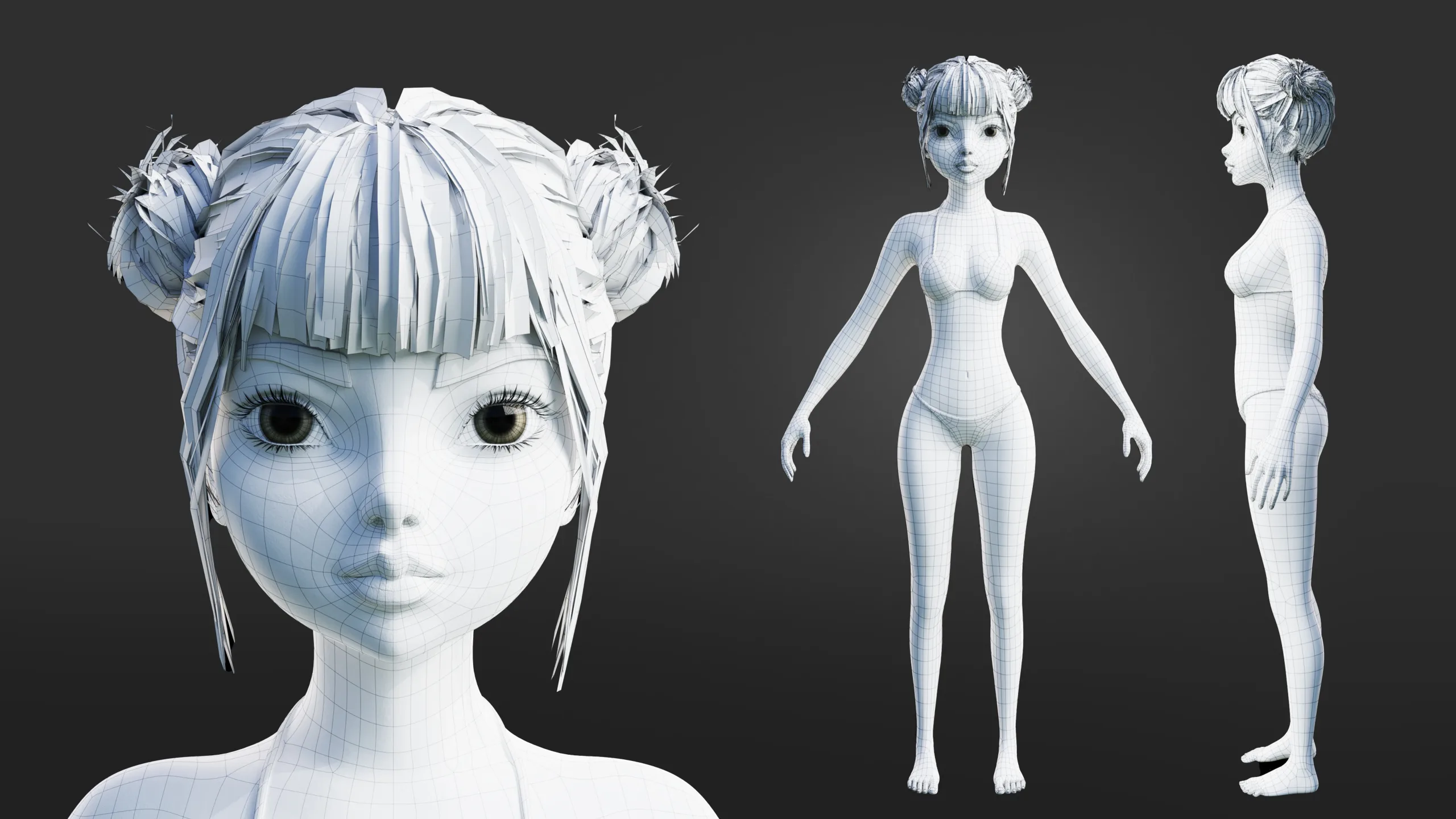 Female cartoon character