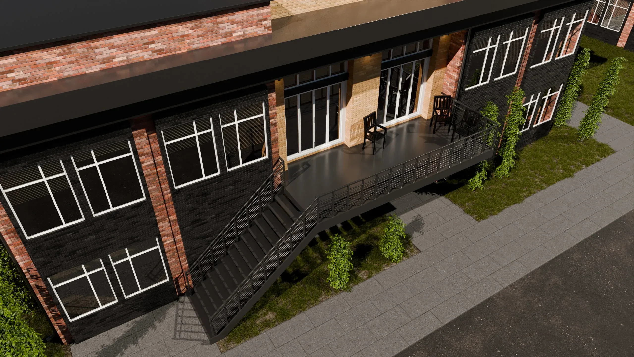 Industrial Building - Blender