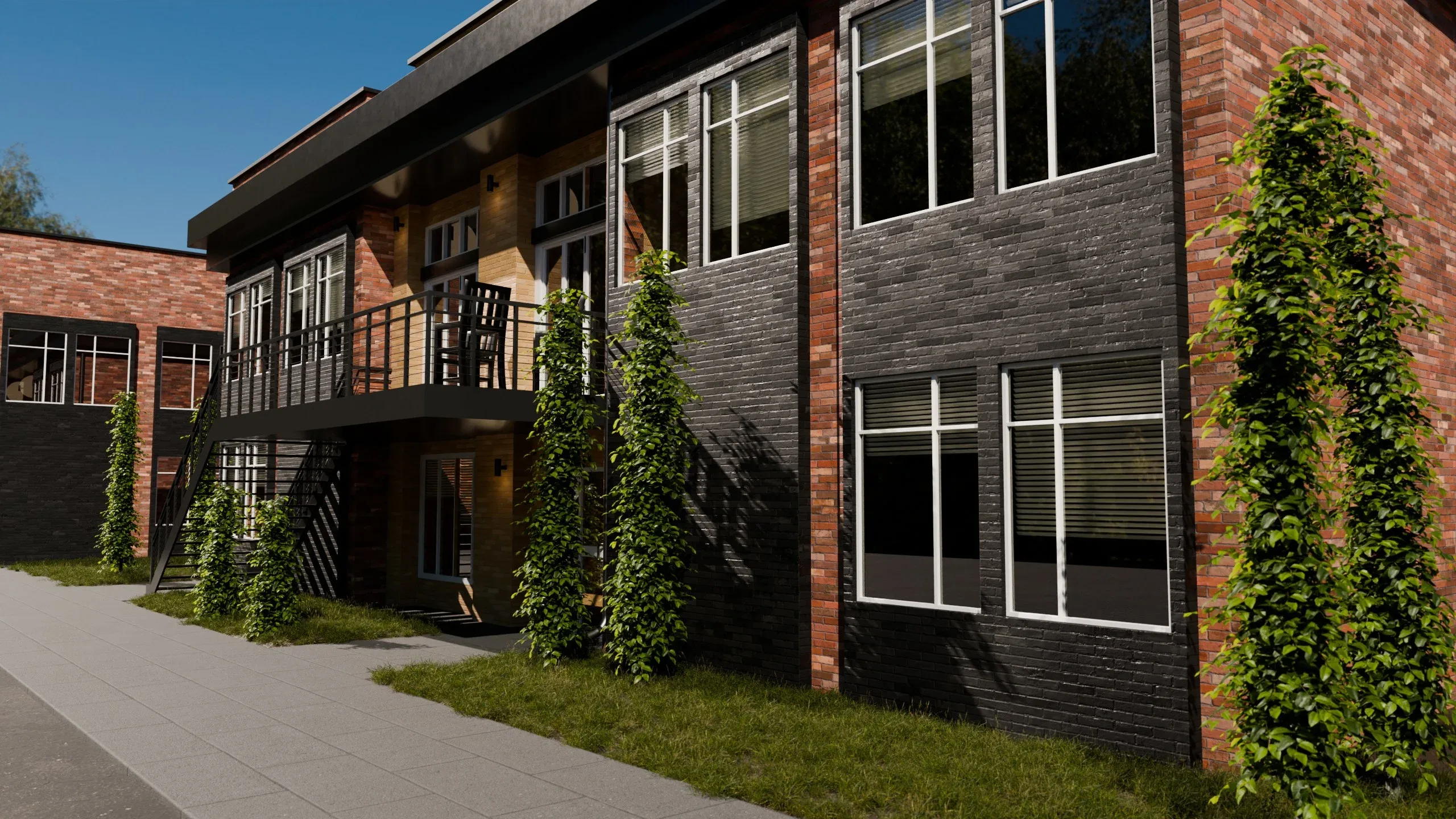 Industrial Building - Blender