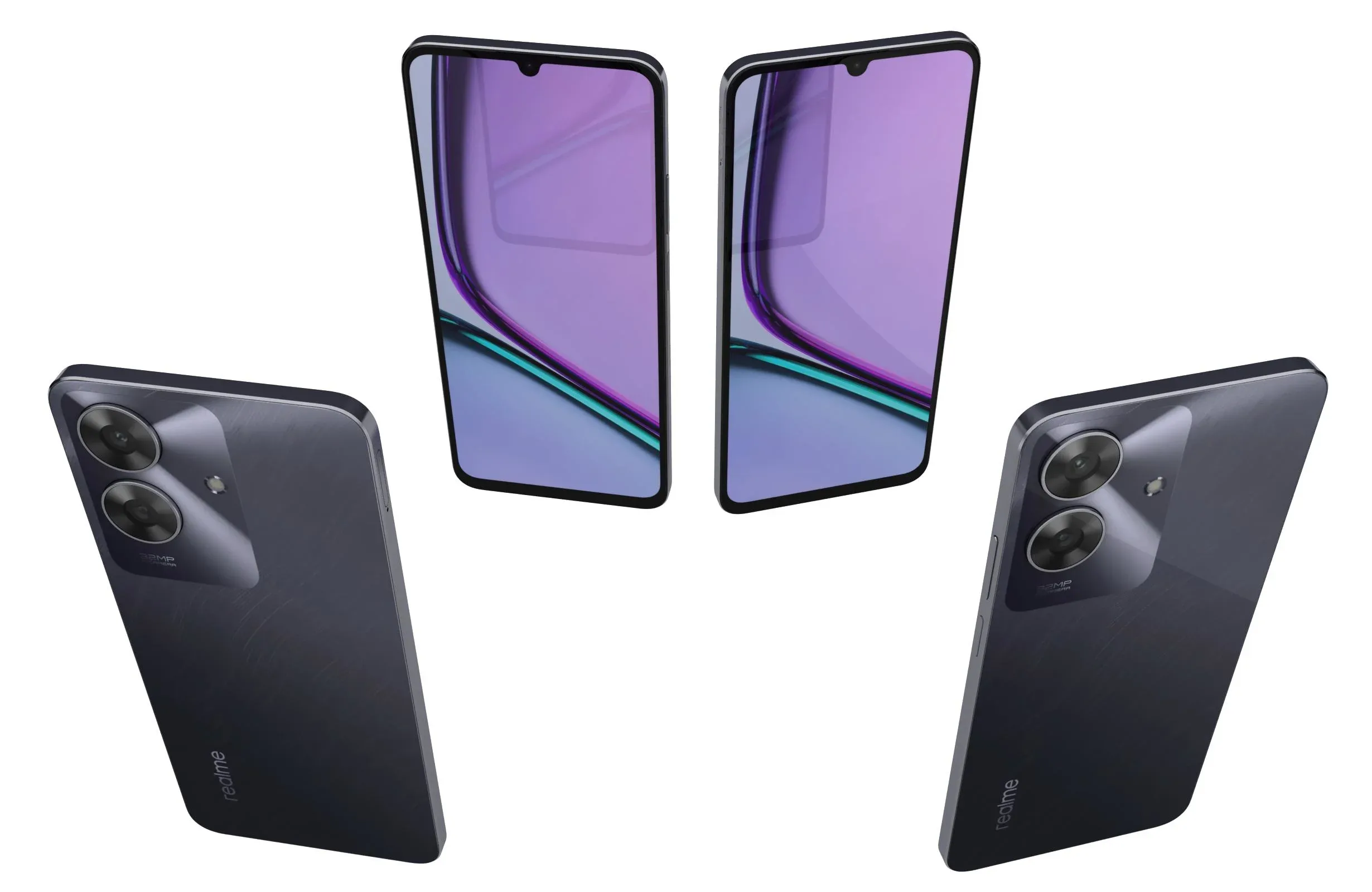 Realme Narzo N61 Marble Black