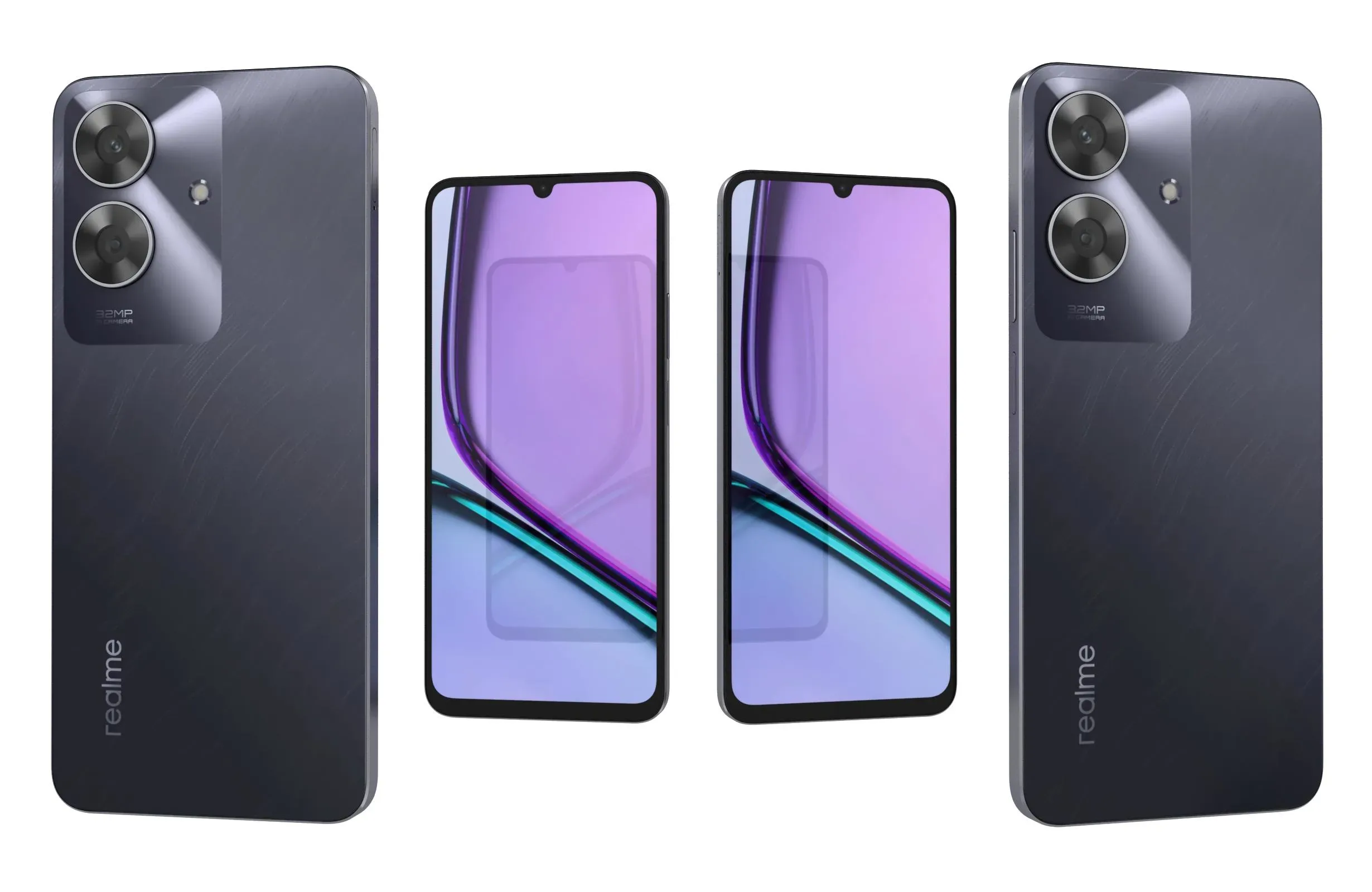 Realme Narzo N61 Marble Black