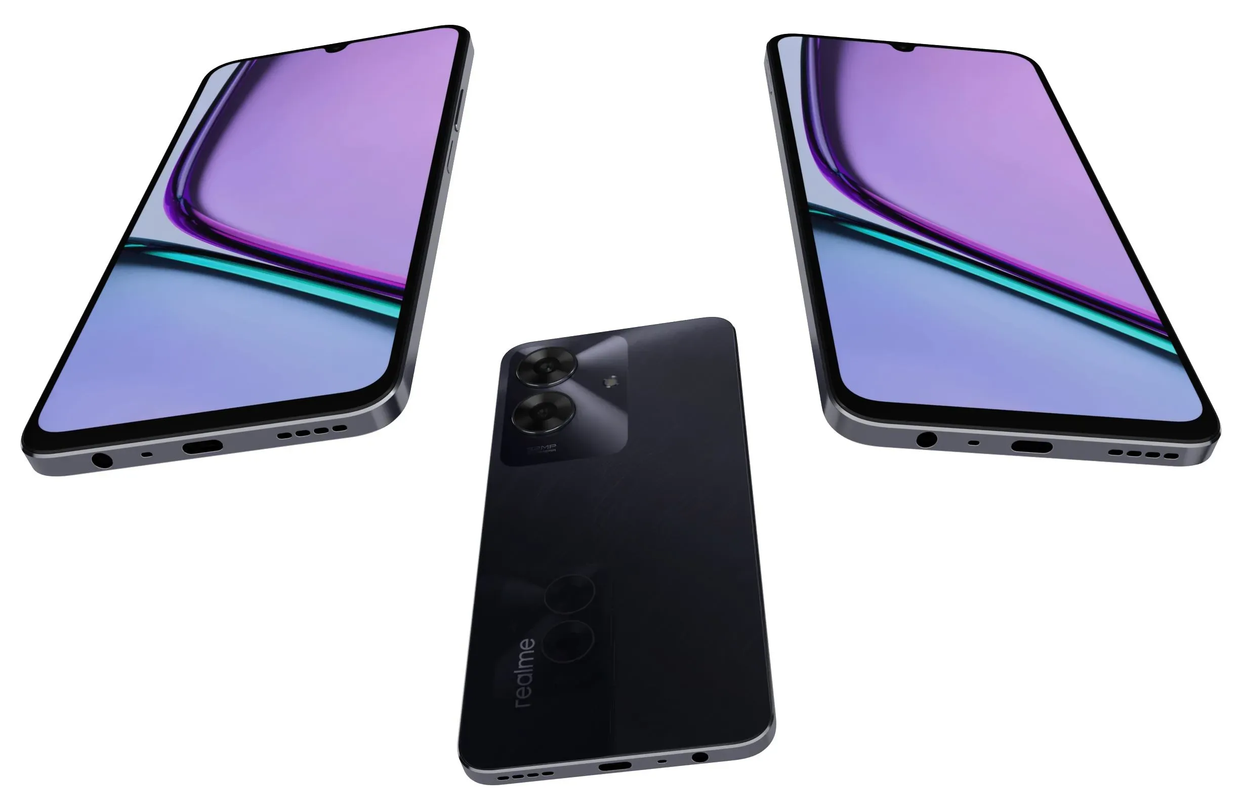 Realme Narzo N61 Marble Black