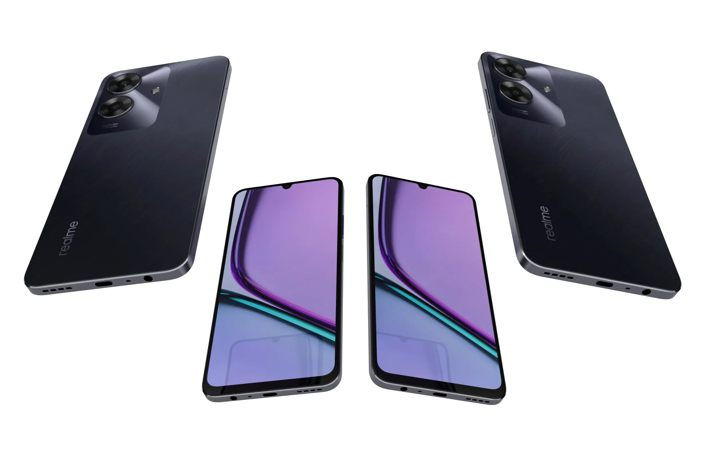 Realme Narzo N61 Marble Black
