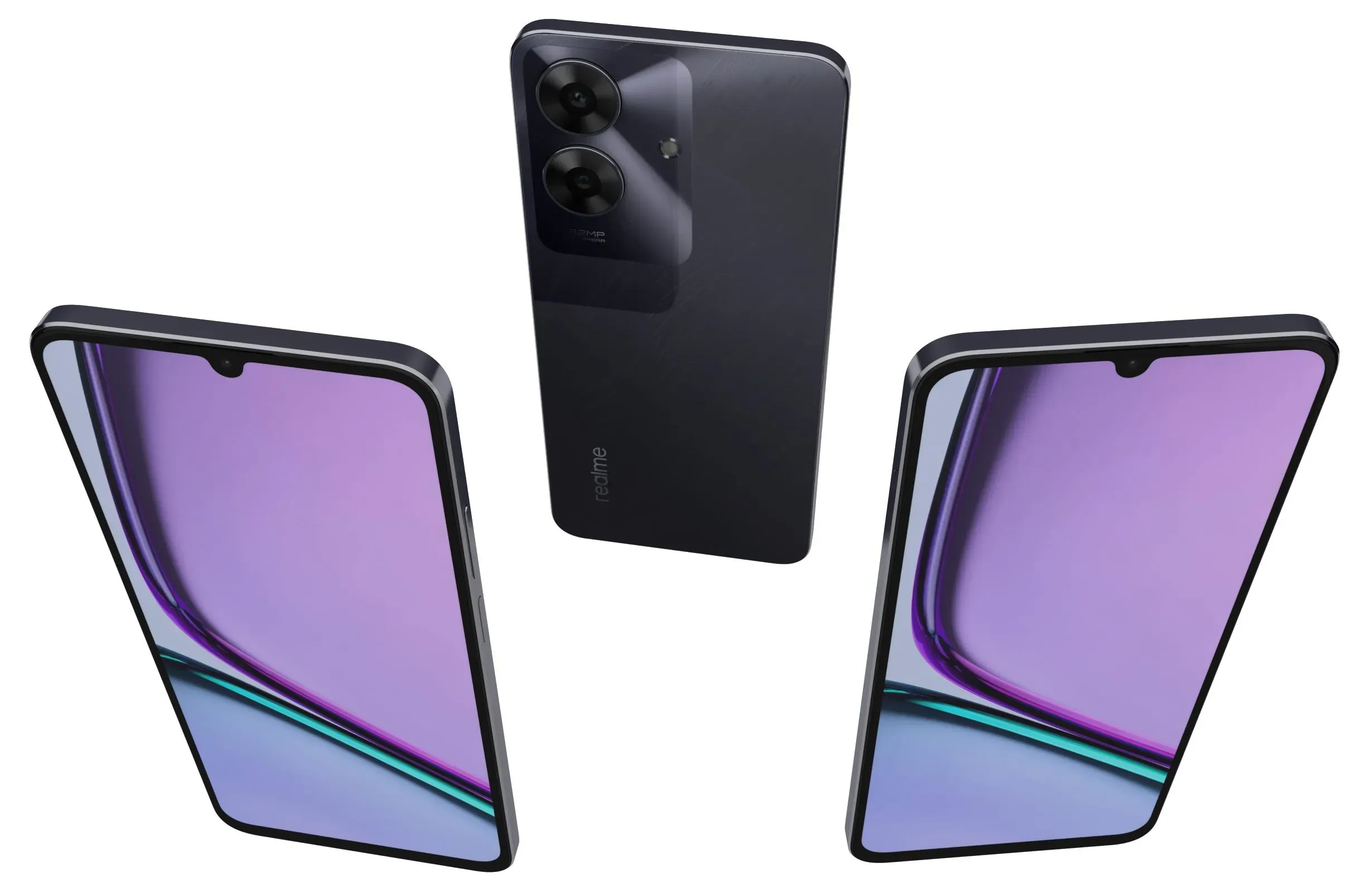 Realme Narzo N61 Marble Black