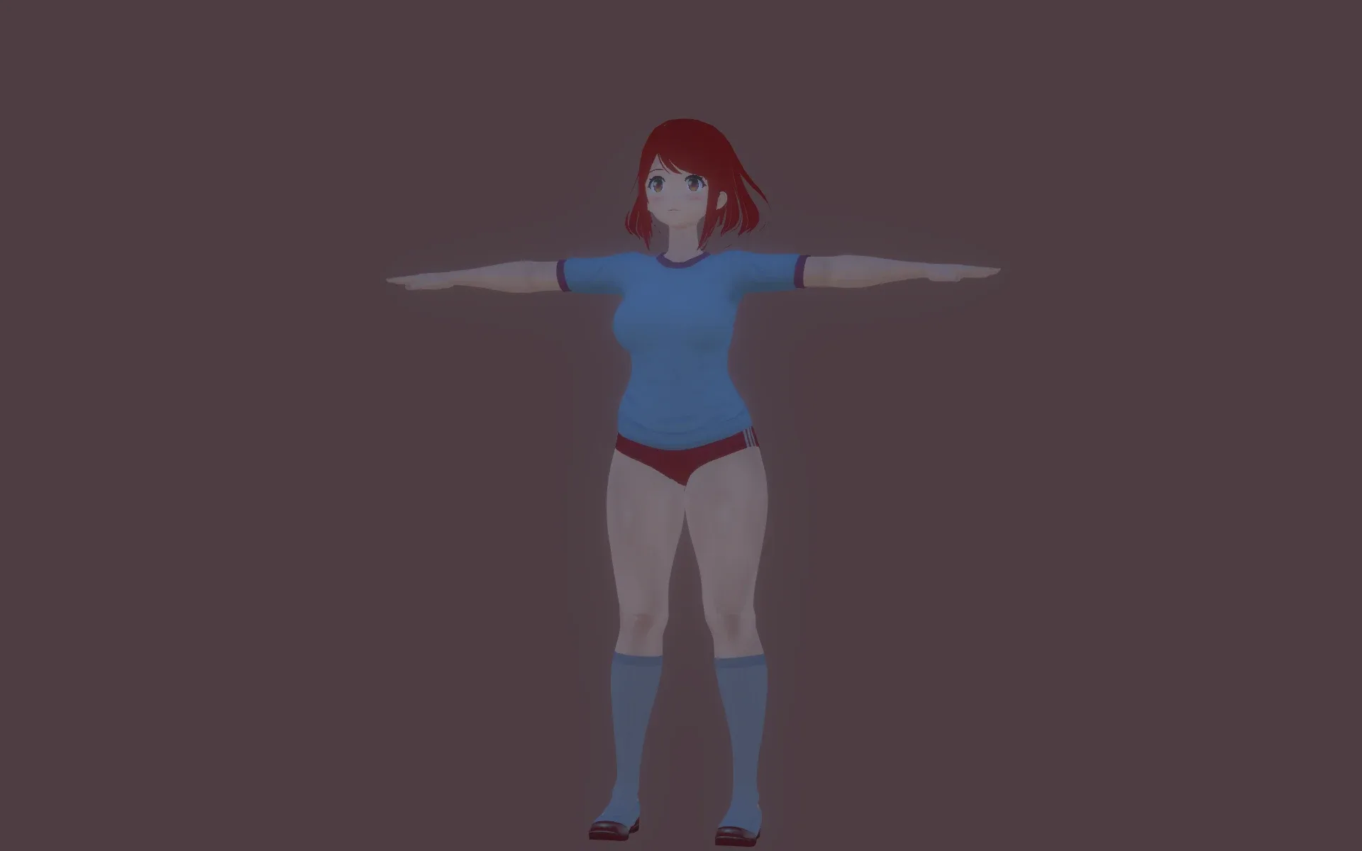 3DsMax Biped model Pyra