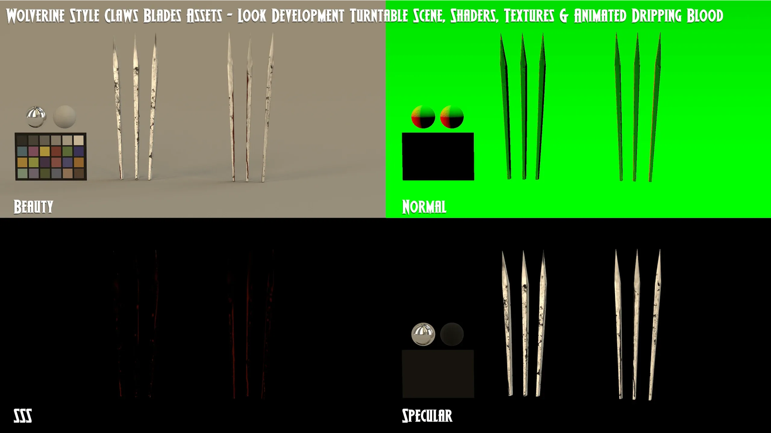 Claws: Lighting & Shading 3D For VFX Masterclass