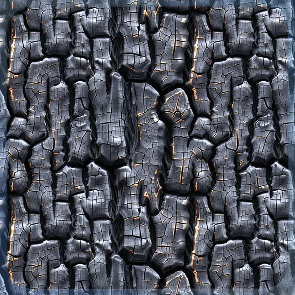 Charcoal Wood Seamless Texture