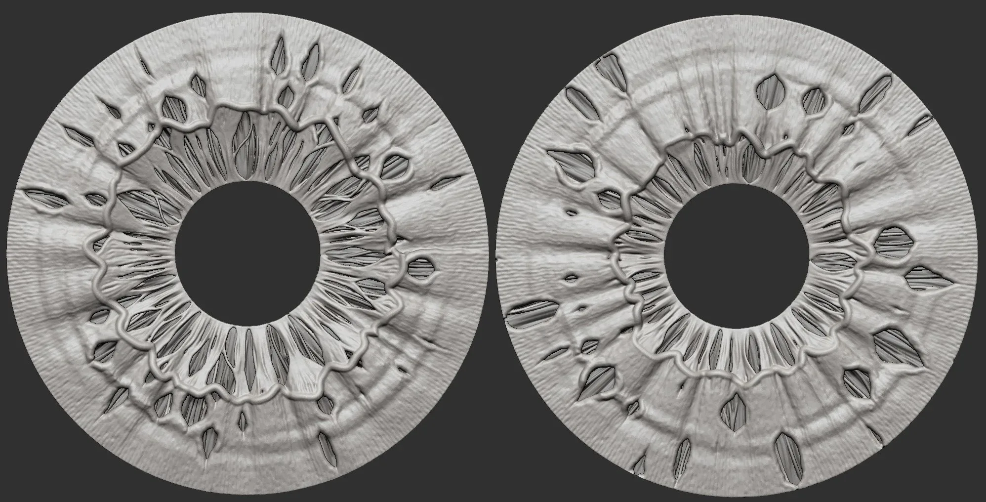 IrisGen - Procedural Iris Geometry Generator for Houdini