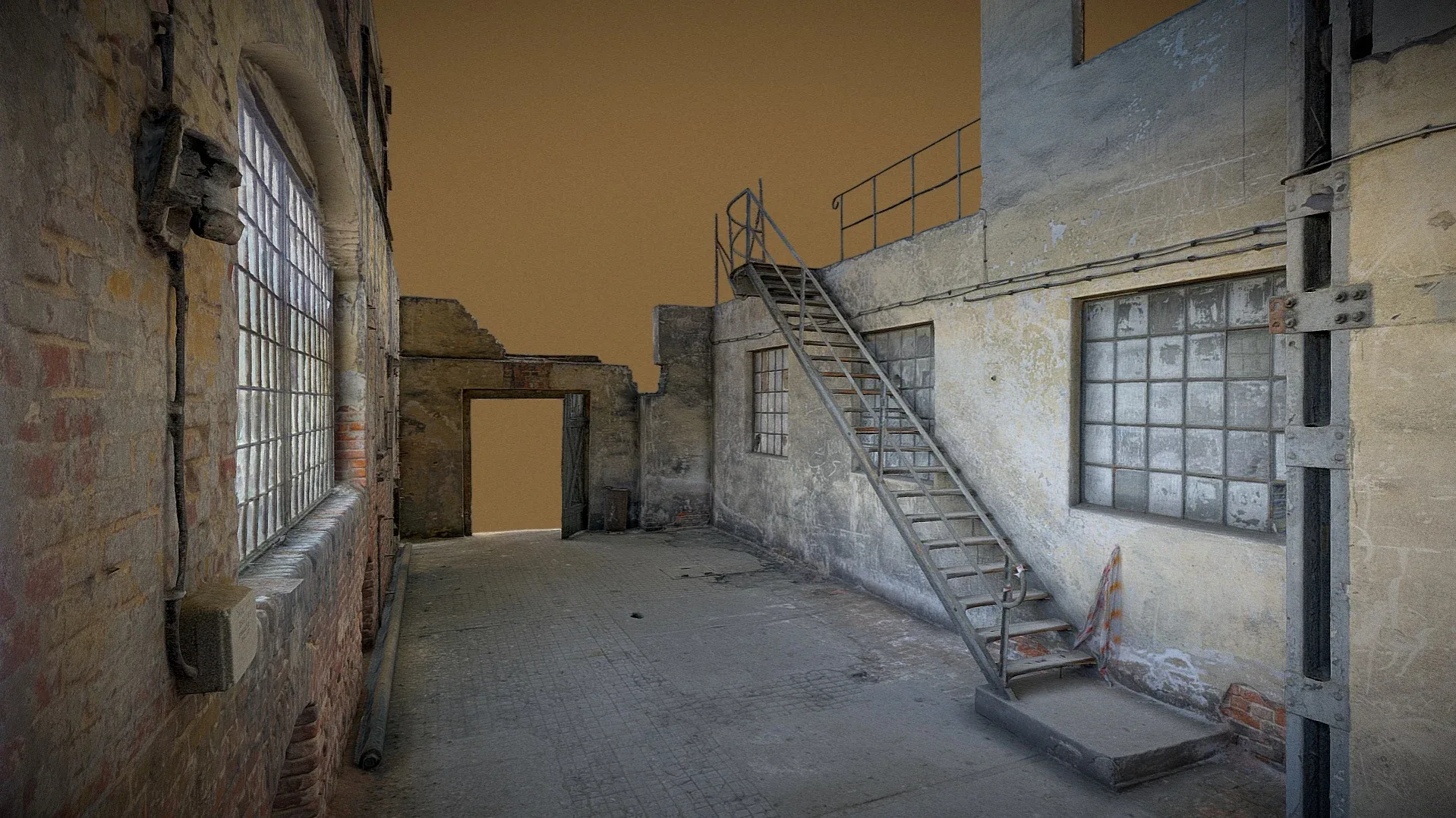 Alley, dead end