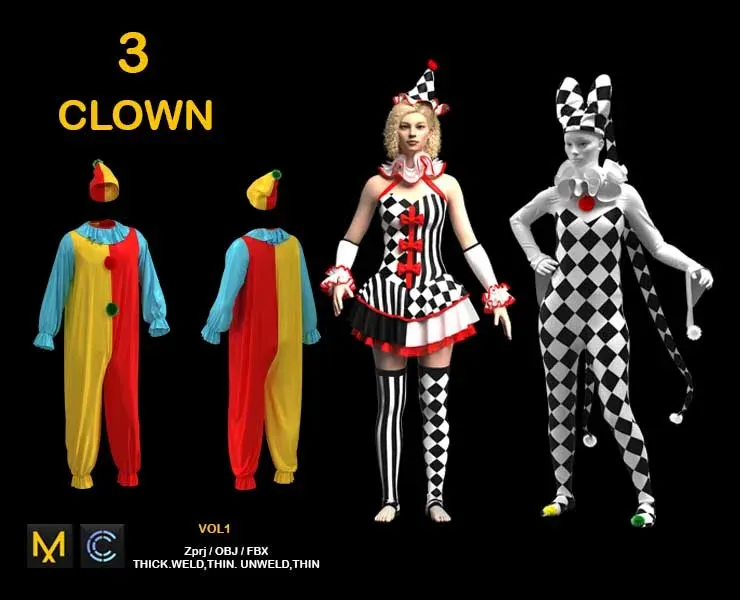 3 CLOWN