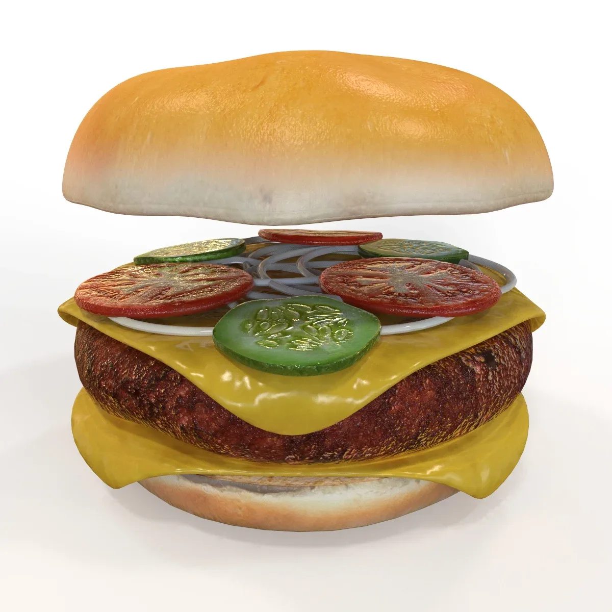 Single Patty Burger