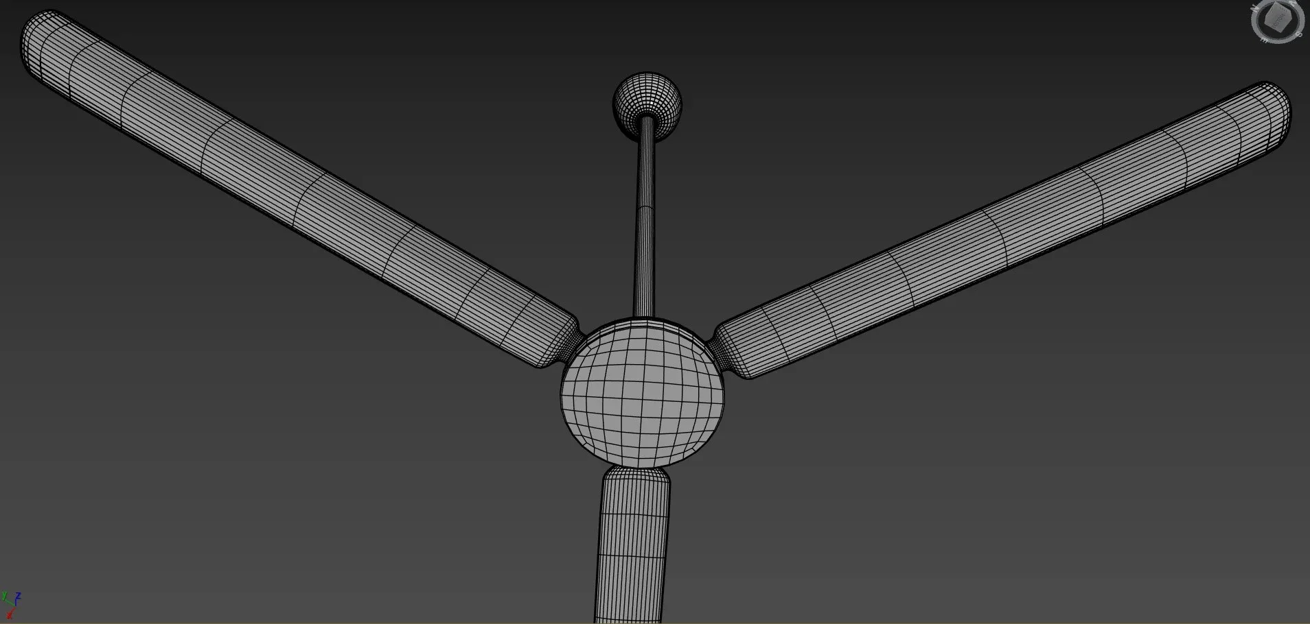 Animated Traditional Ceiling Fan