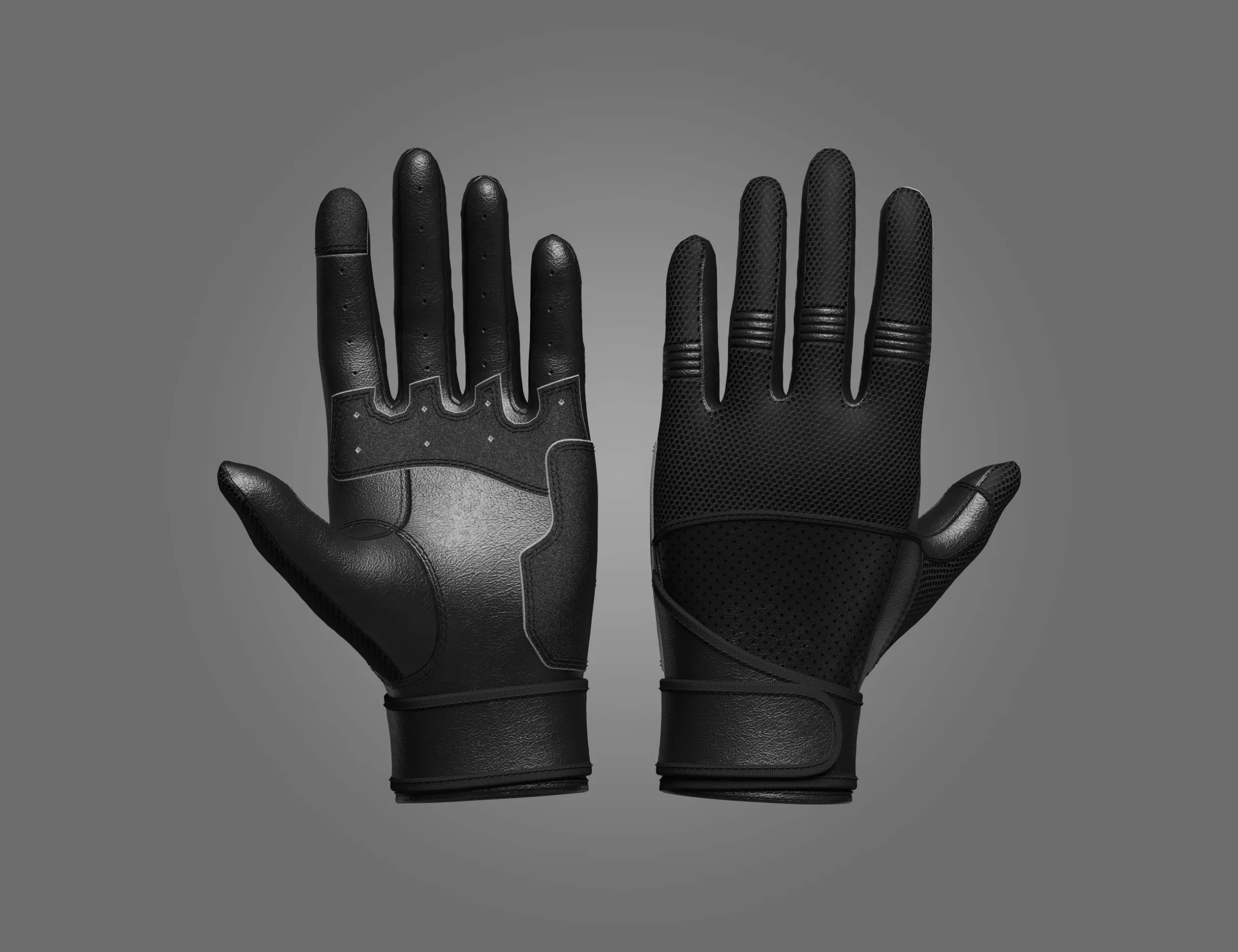 Gloves Model, Marvelous Designer-Clo3d-fbx-obj