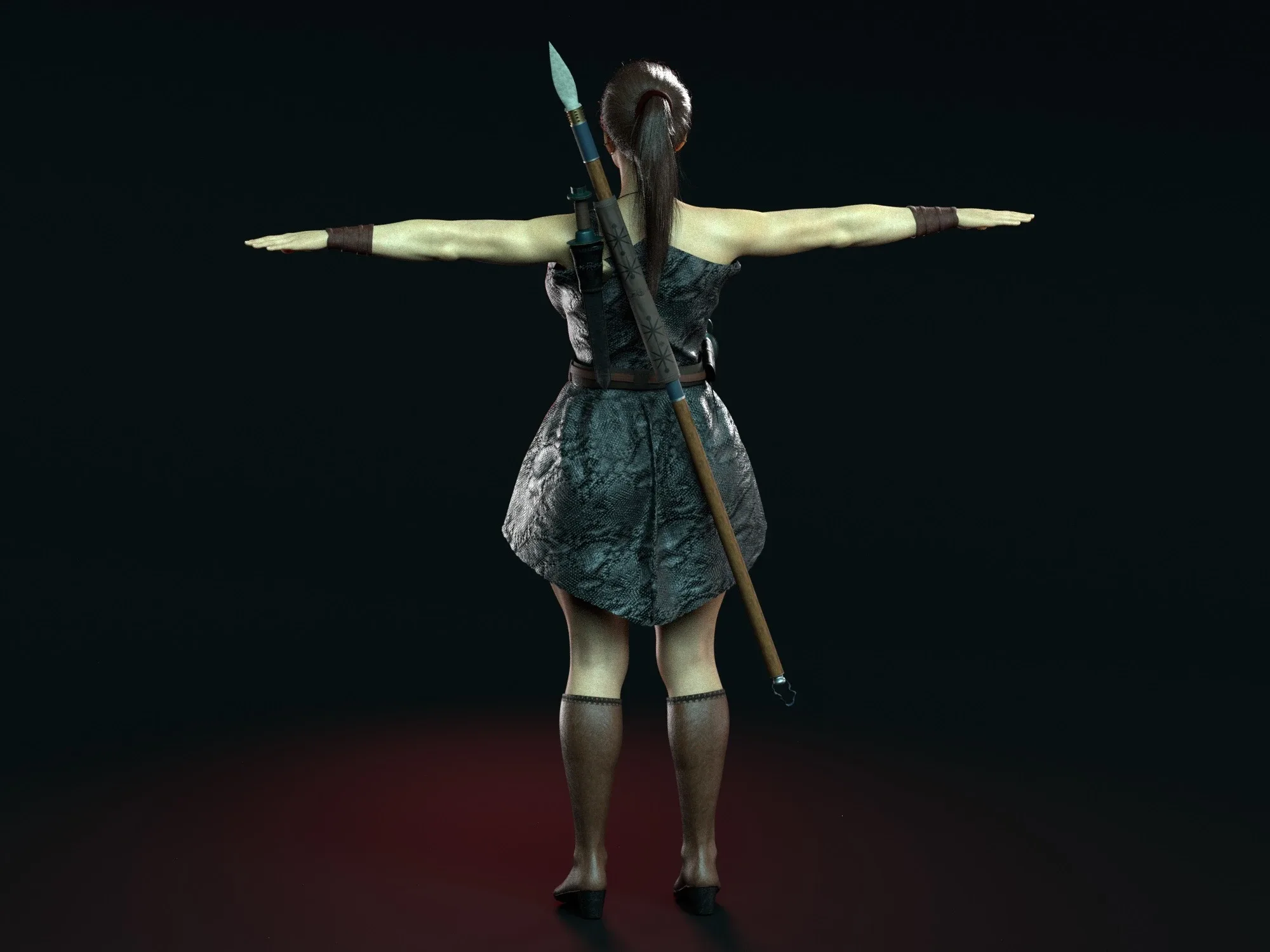 Medieval Nordic Game Ready Realistic Character - Nightclaw