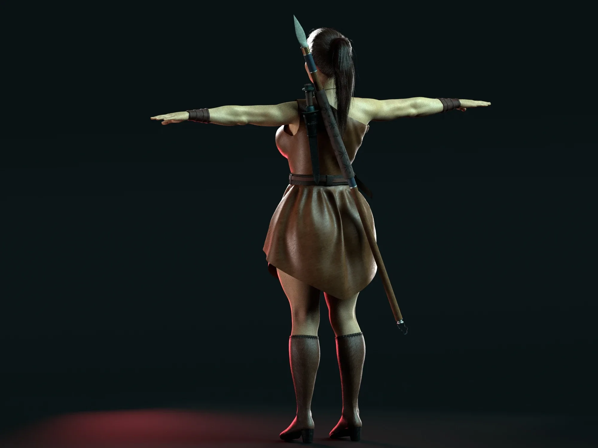 Medieval Nordic Game Ready Realistic Character - Nightclaw