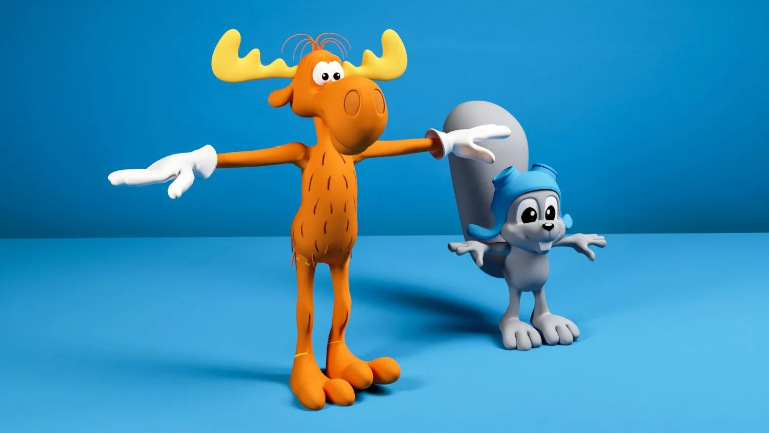 Rocky Bullwinkle Rigged