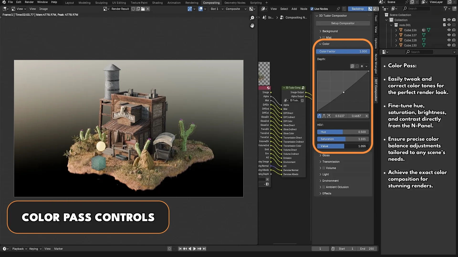 Blend Craft Compositor Blender Plugin by 3DT