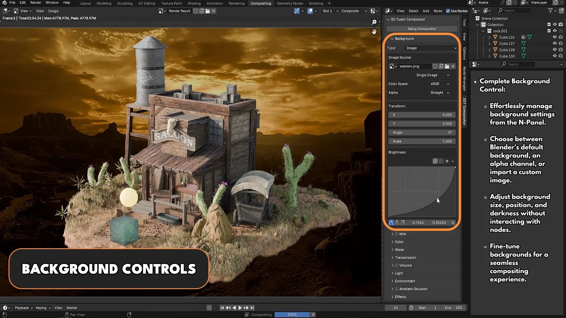 Blend Craft Compositor Blender Plugin by 3DT