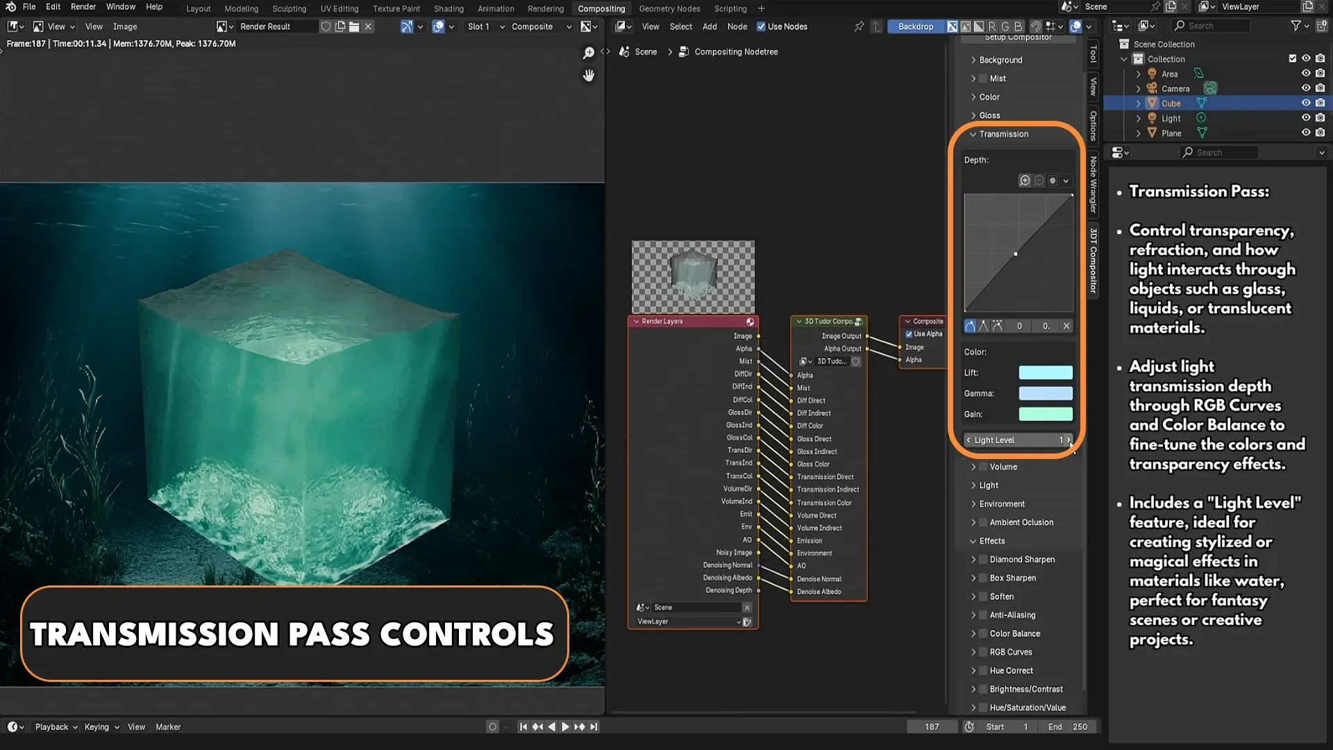 Blend Craft Compositor Blender Plugin by 3DT
