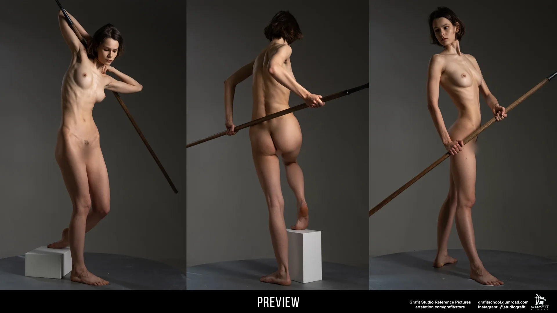 1000+ Art Female Reference Pictures with Props