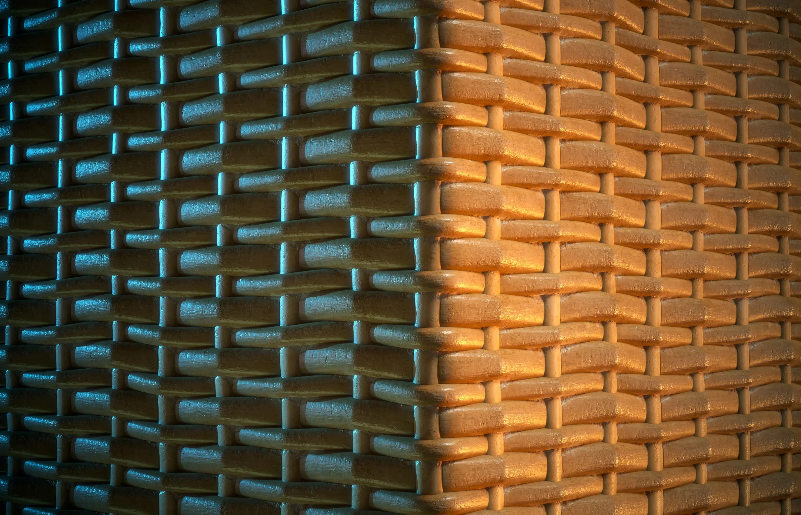 Woven Basket Material - VOL 01 - Maps & SBS & Sbsar