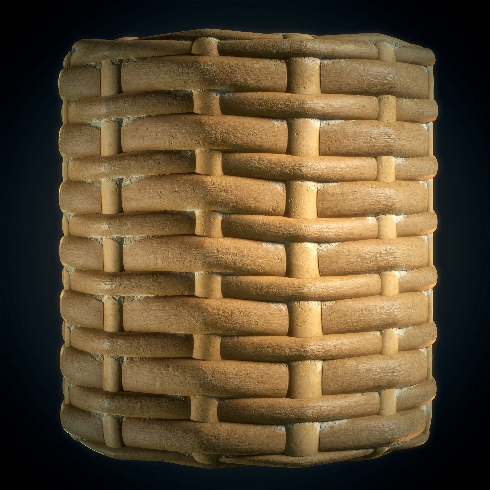 Woven Basket Material - VOL 01 - Maps & SBS & Sbsar