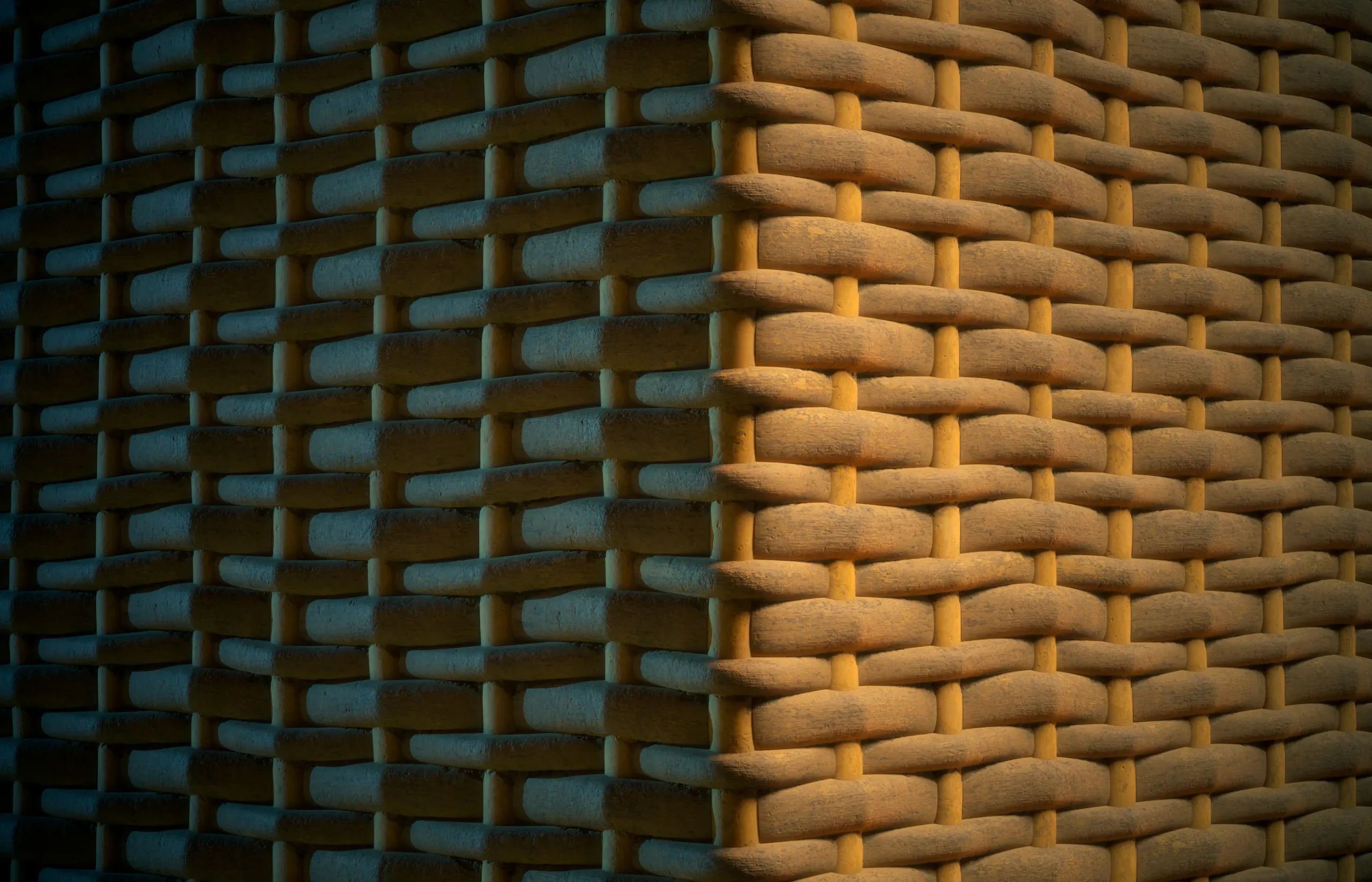 Woven Basket Material - VOL 01 - Maps & SBS & Sbsar