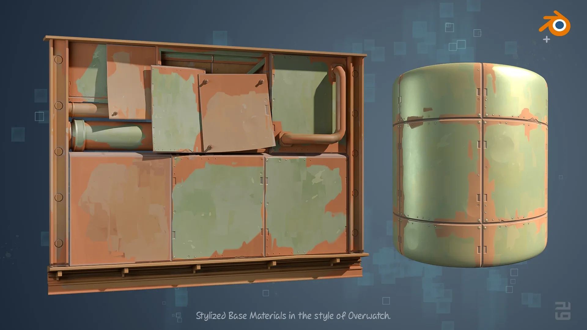 Stylized Base Materials | Overwatch Style | Pack 03