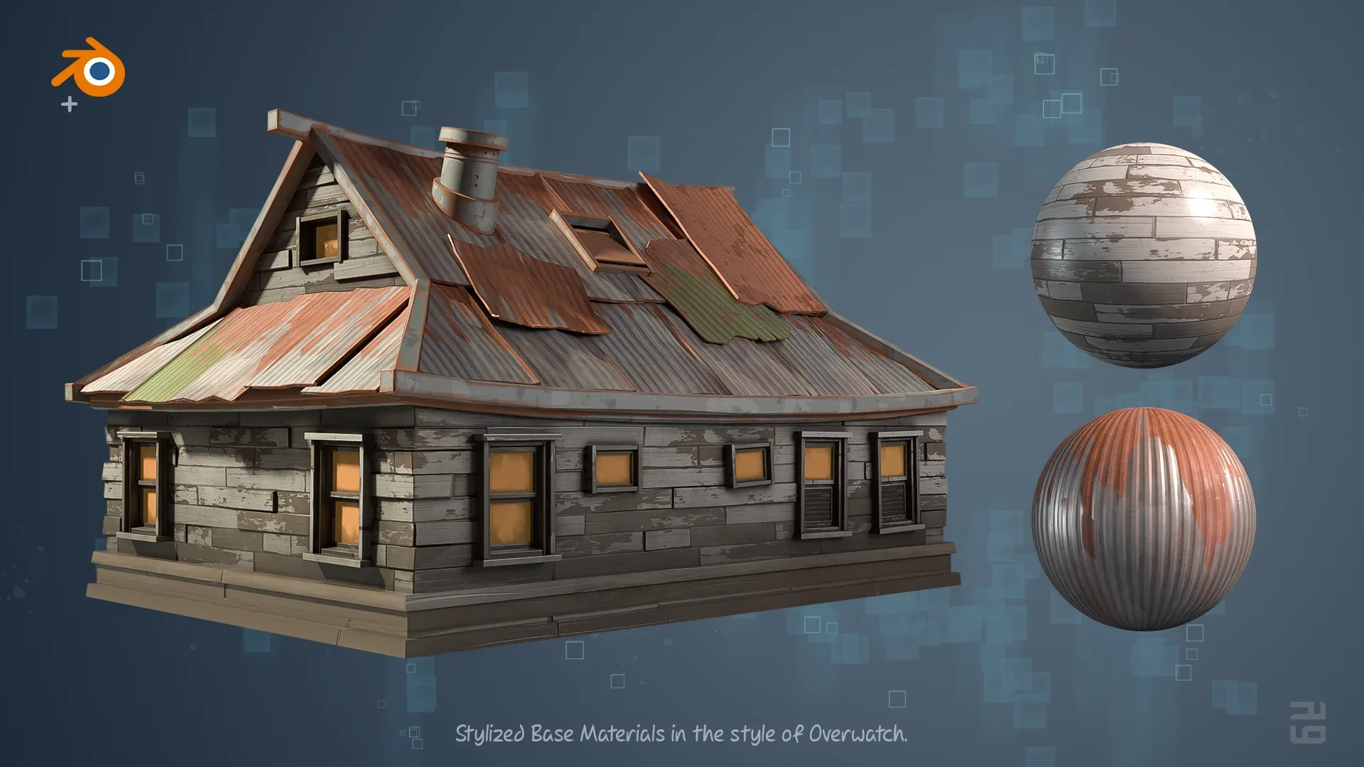 Stylized Base Materials | Overwatch Style | Pack 03