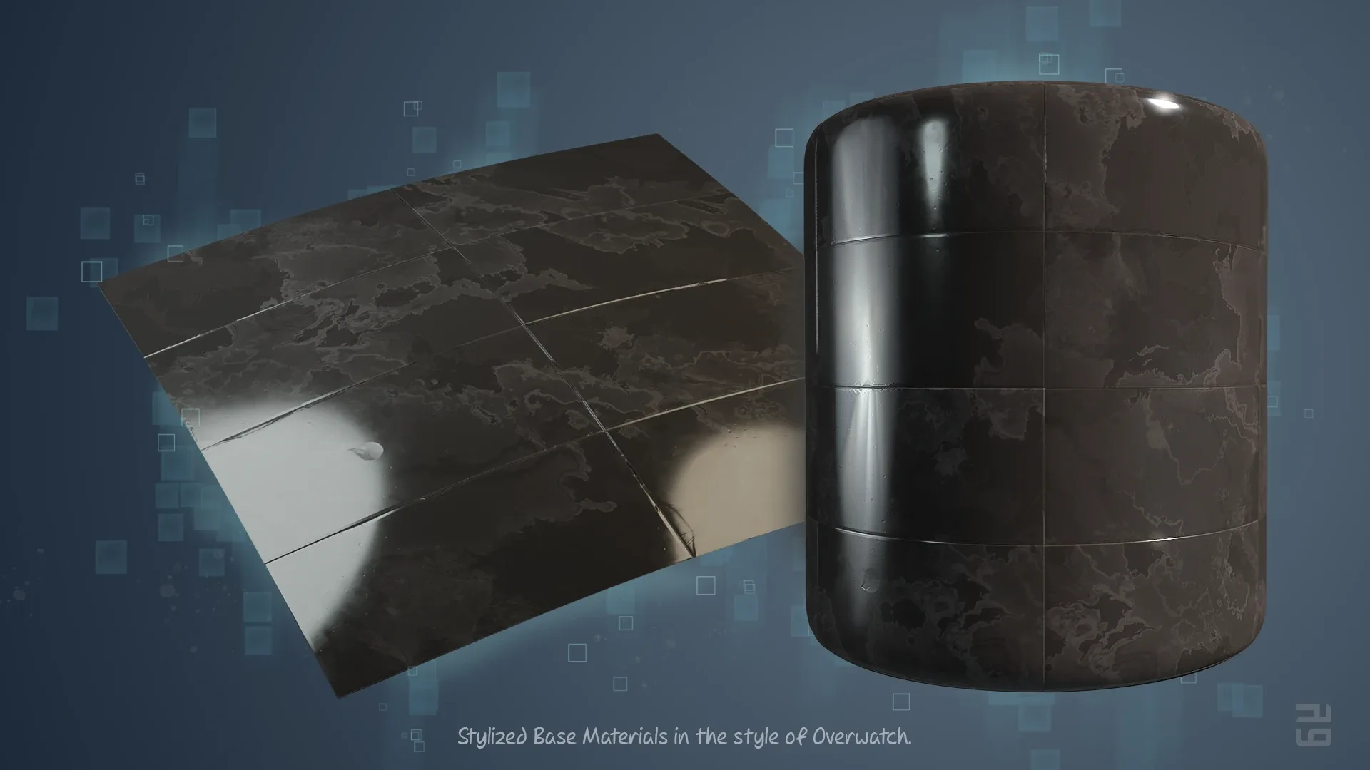 Stylized Base Materials | Overwatch Style | Pack 03